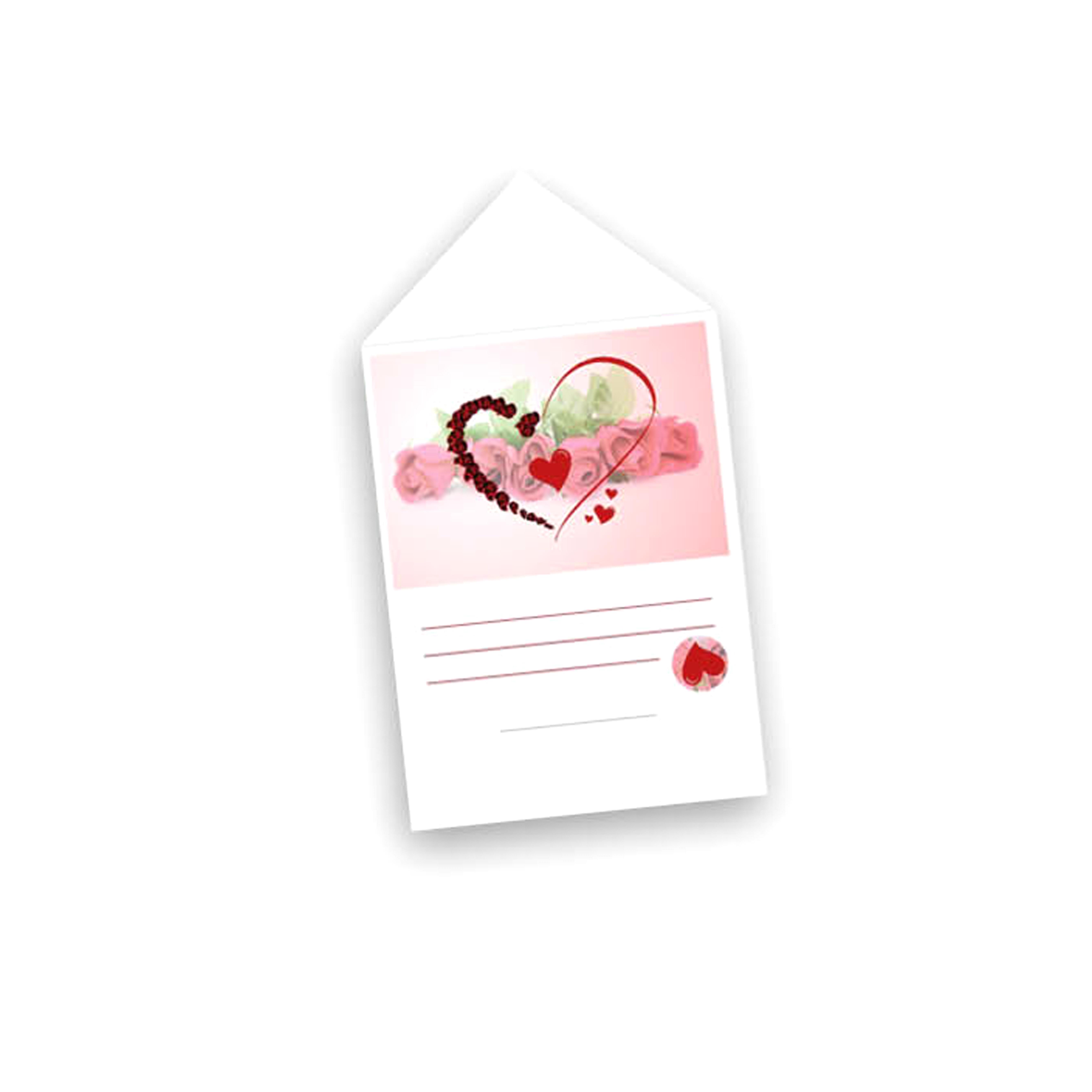 Herzen - Valentinstag  - Muttertag, ZUBEHÖR MIT HERZ-BALLONE,Farbbänder,Etiketten ETC, TELEGRAMMA 100 PZ CUORE