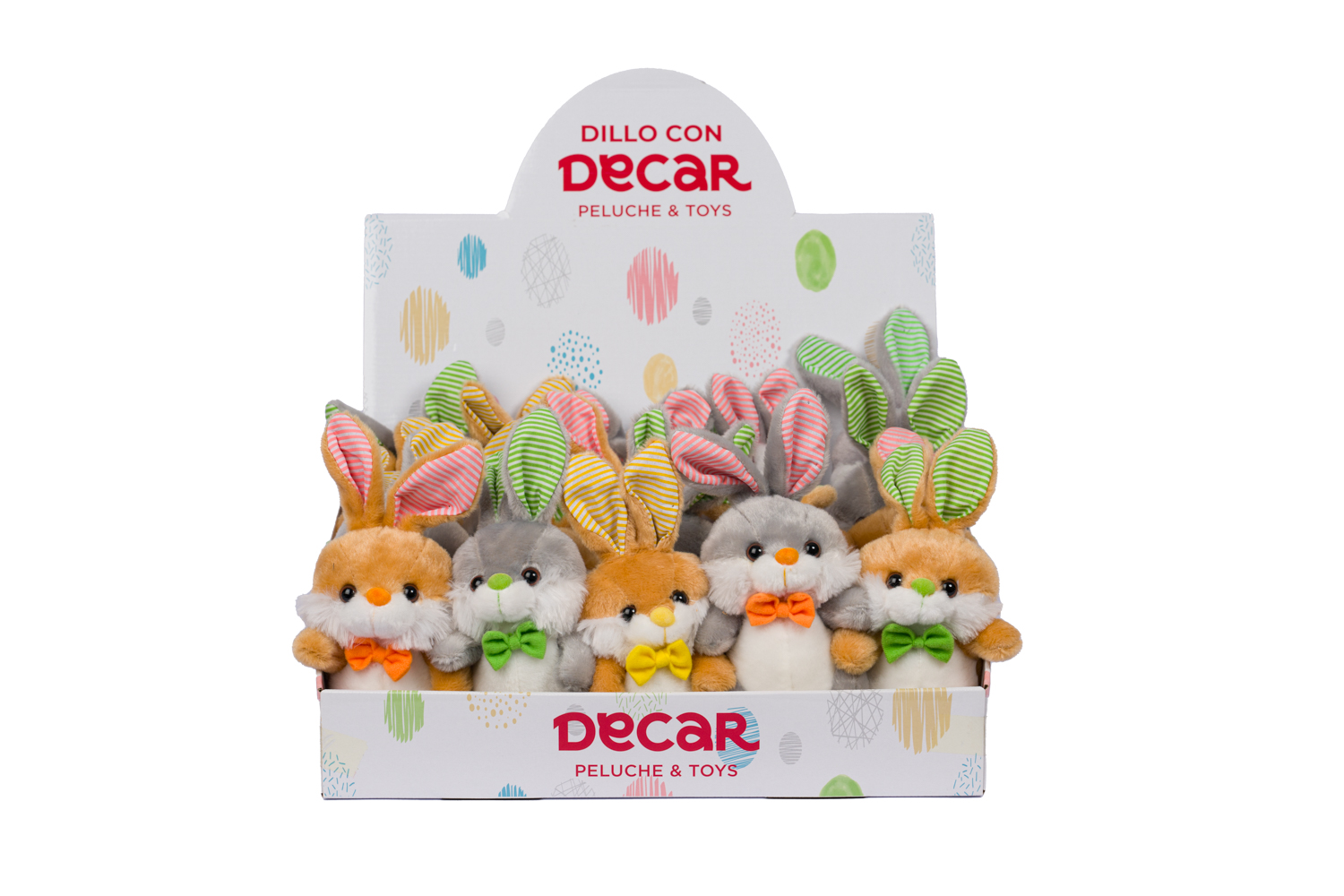 CONIGLIETTO H20CM C/PAPILLON