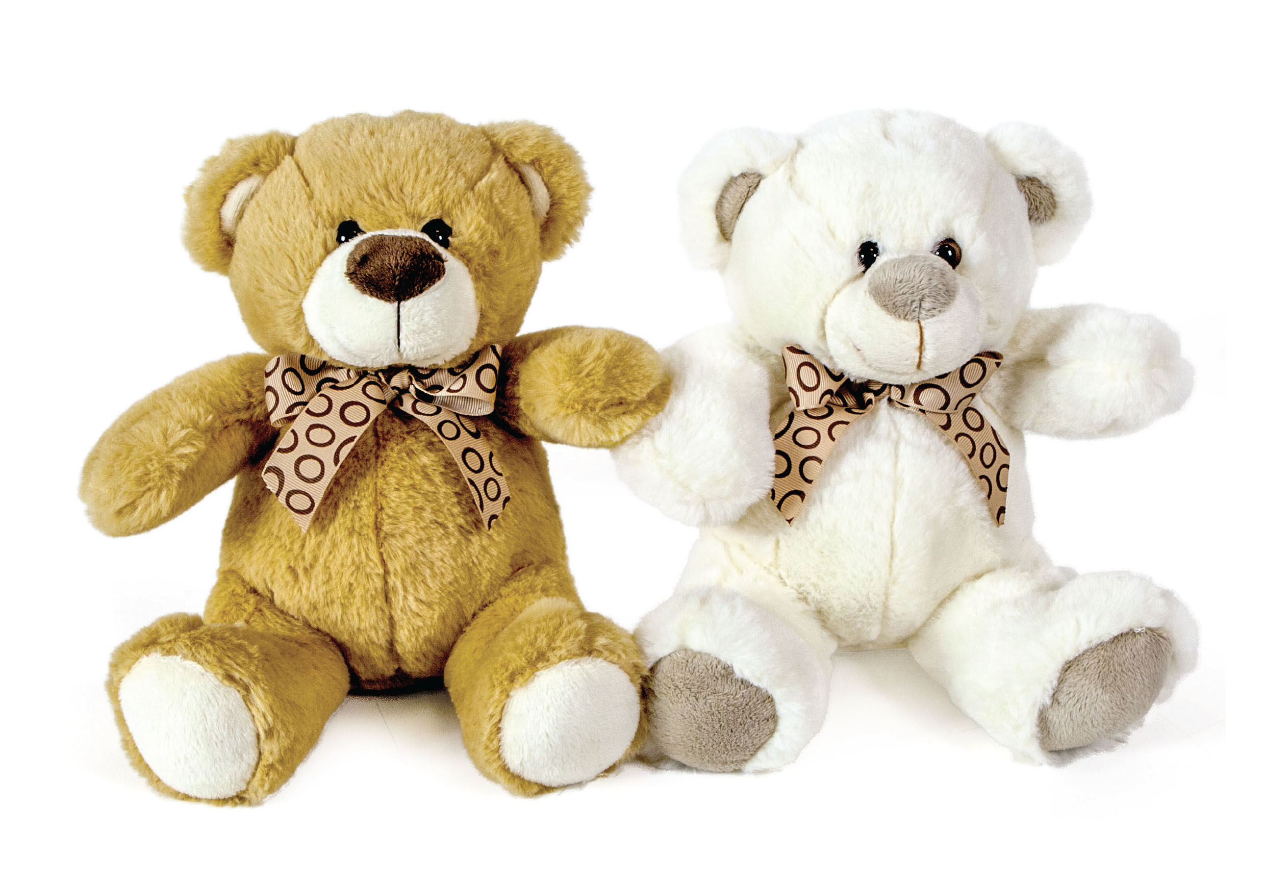 ORSO SEDUTO C/FIOCCO H.25 CM