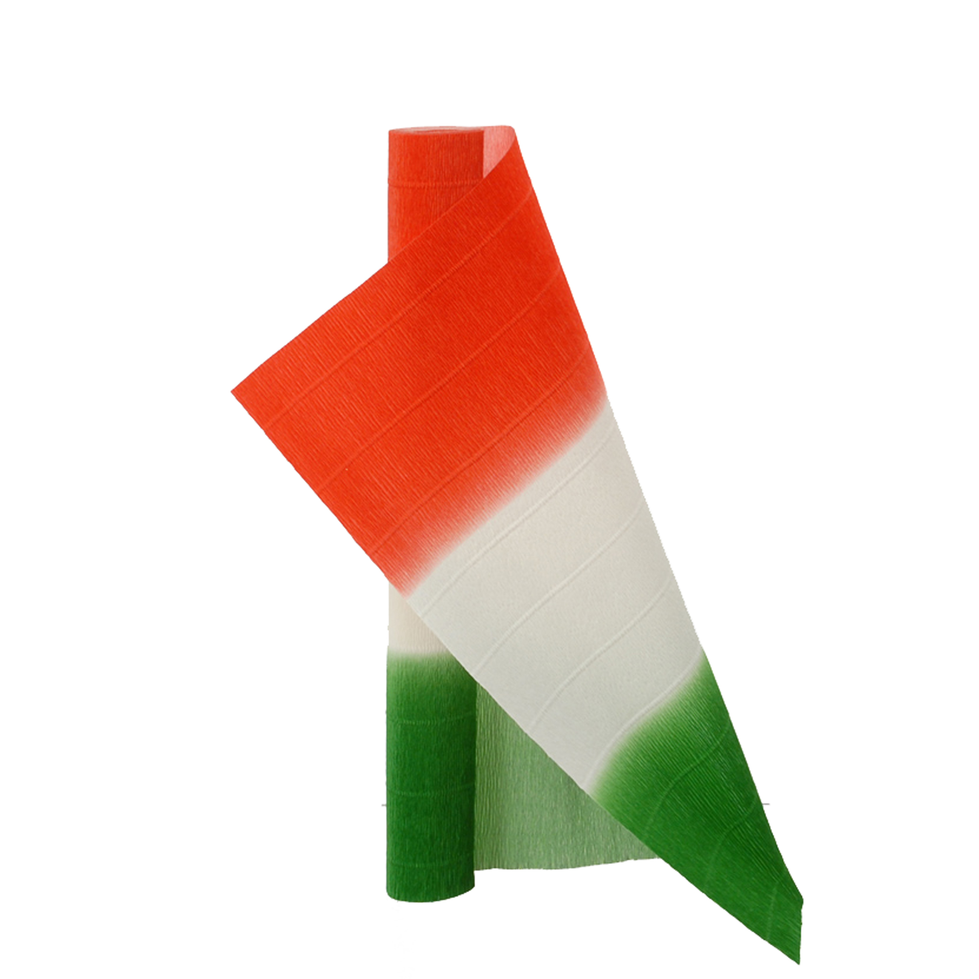 DECORATIONS, COILS CELLOPHANE, PAPER AND FABRIC FOR WRAPPING, CRESPA TRICOLORE 50X250 CM