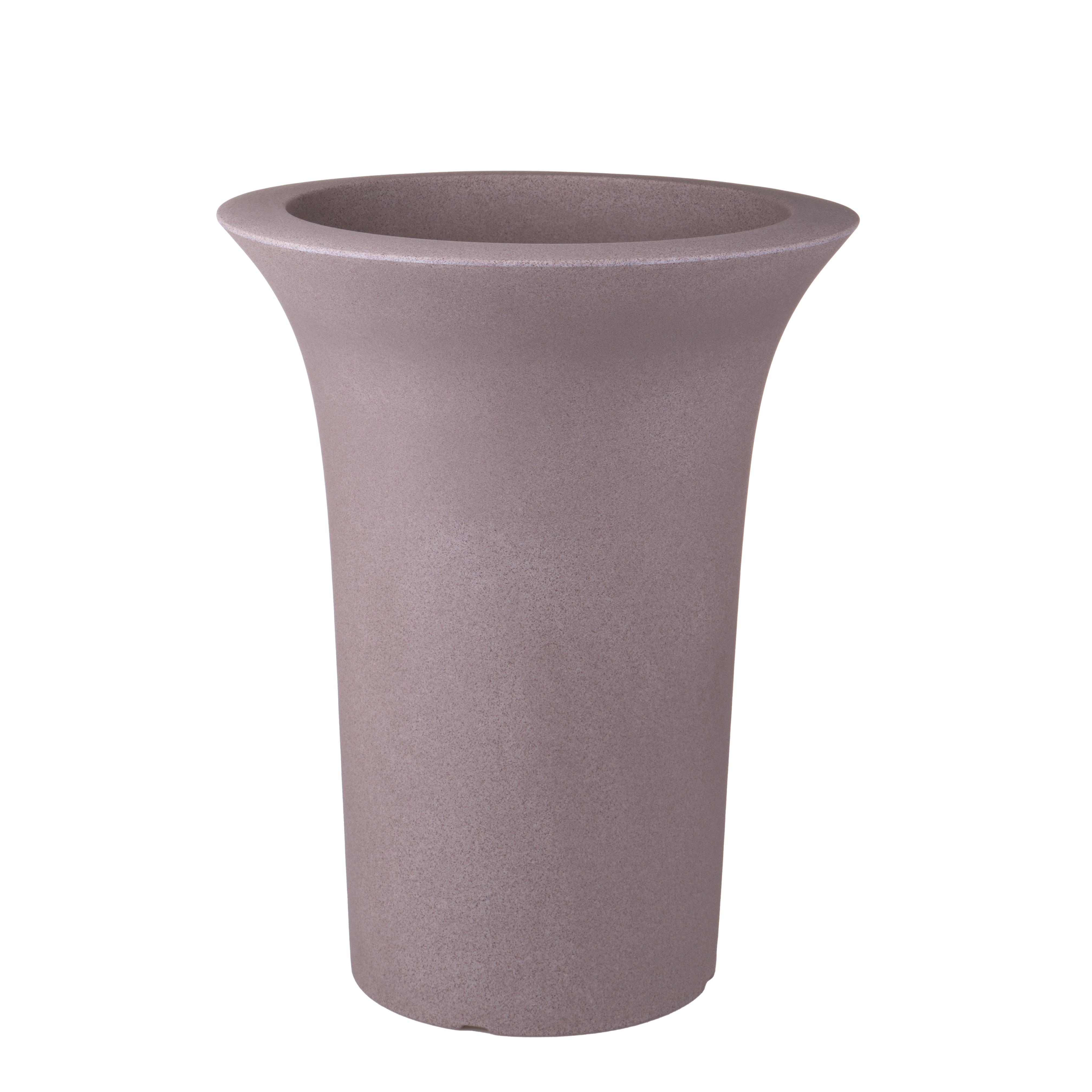 Hausdekorationen und Hauszubehöre, Vasen und Schalen aus Kunststoff, VASO FLOS ROTONDO H 60X48 CM.
