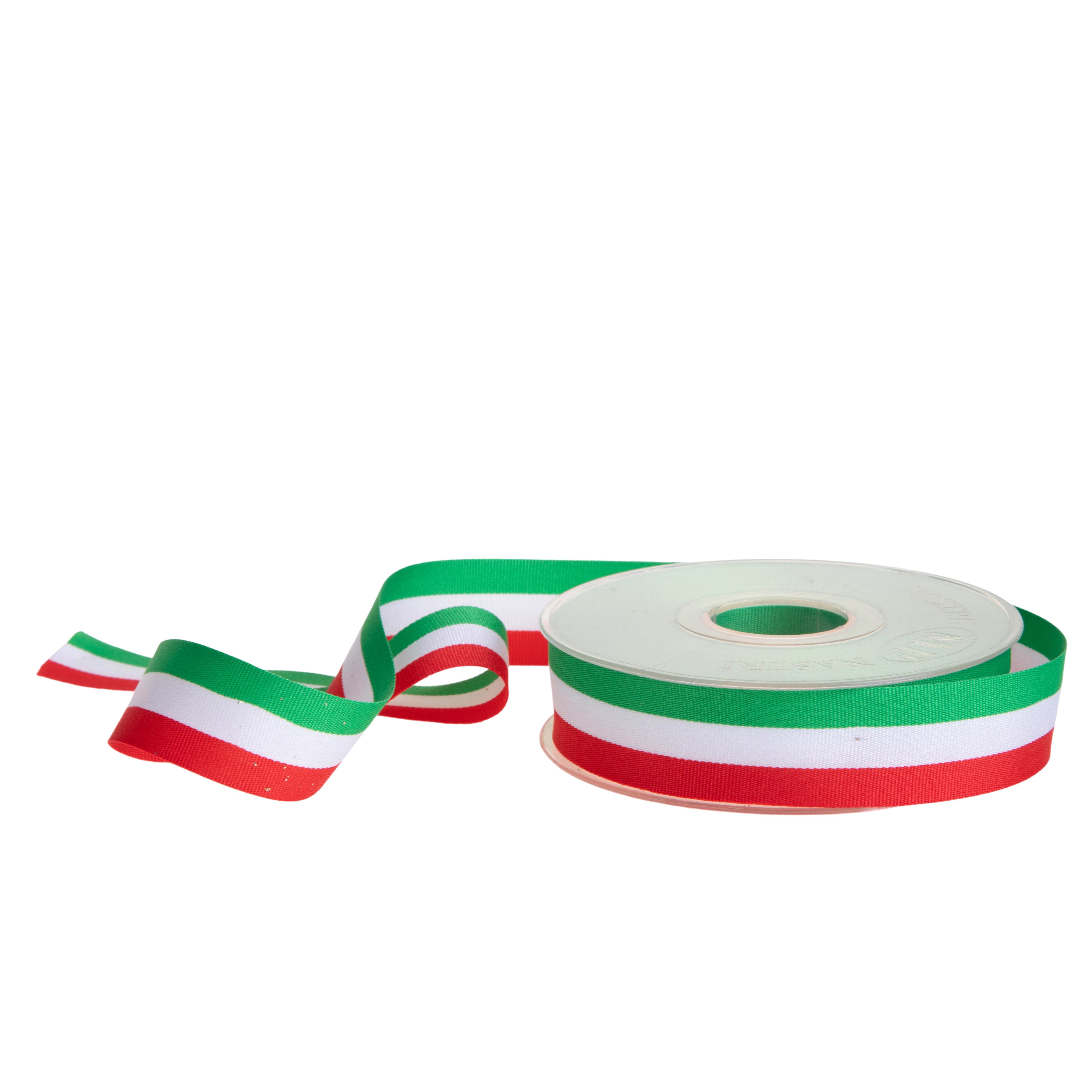 TRICOLORE 25 MM 20 MT STOFFA