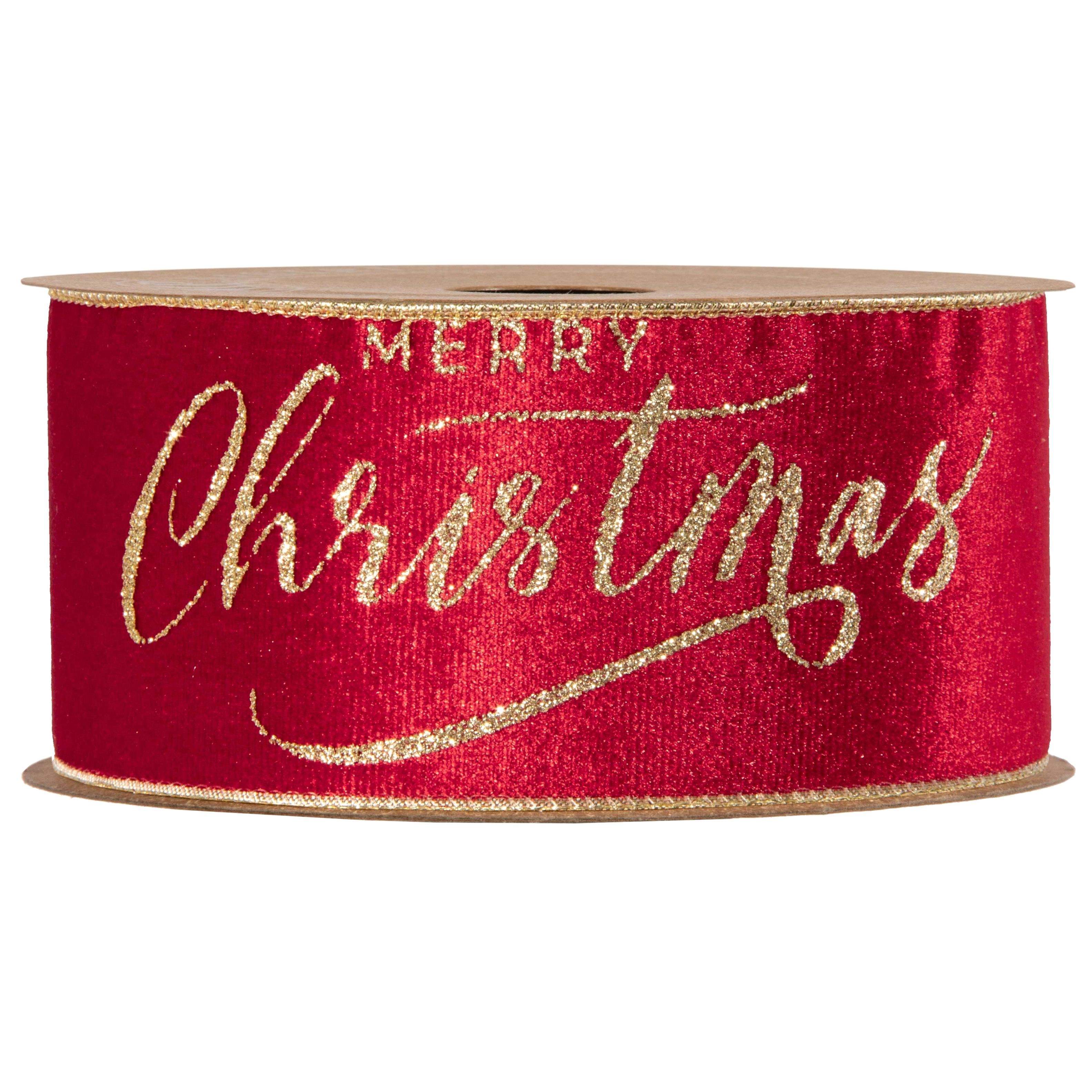 NASTRO 63 MM 10 METRI MERRY VELLUTO