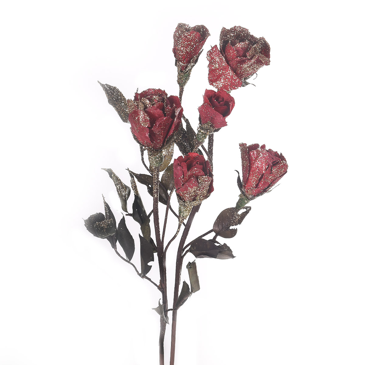 NATURAL PRODUCTS DRIED FLOWERS AND ERBS,EXOTICS AND DECORATION,ROSA 2 FIORI 1 BOC. NATALIZIA
