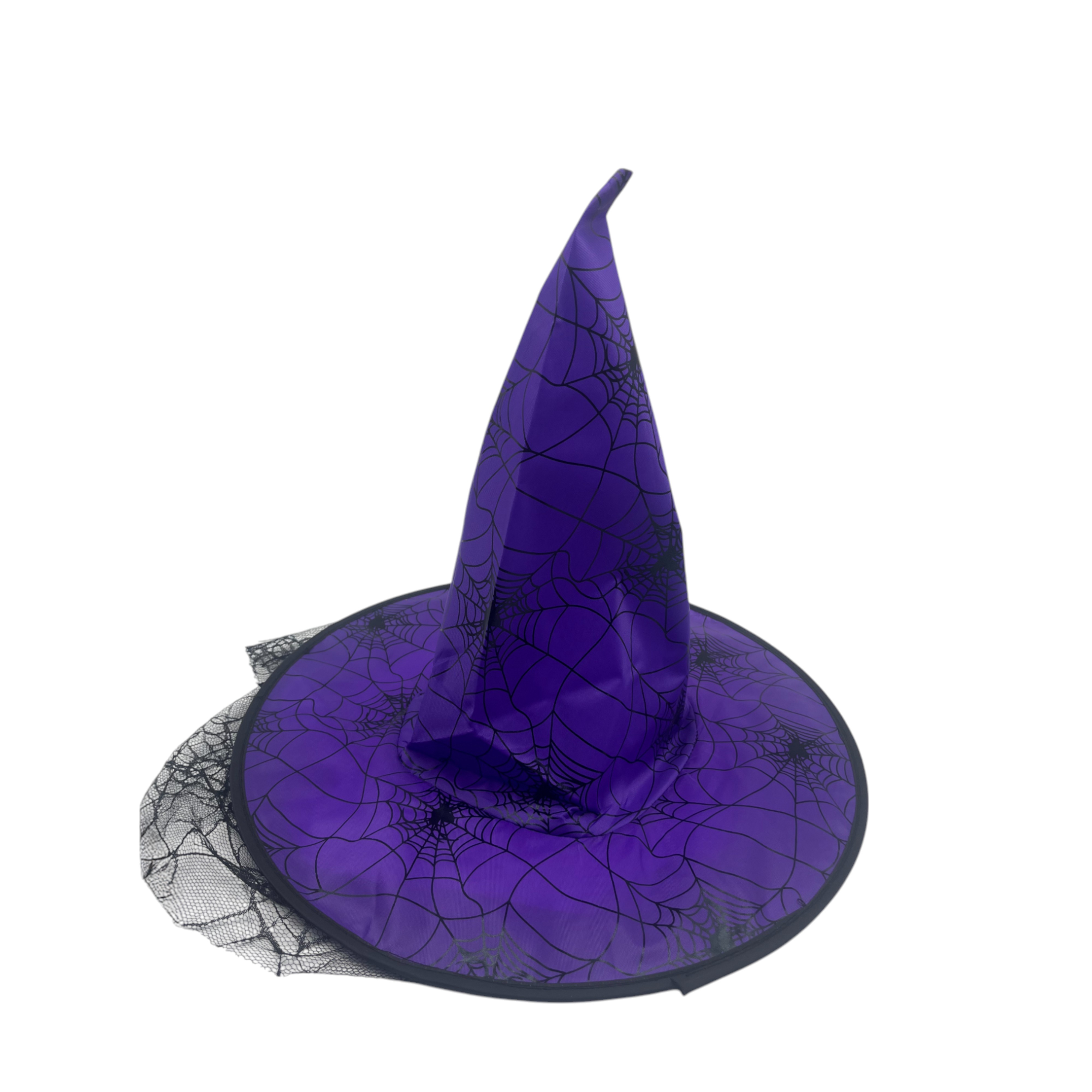 Halloween, sorcières, HALLOWEEN, CAPPELLO STREGA D.36XH.39 CM C/VELETTA