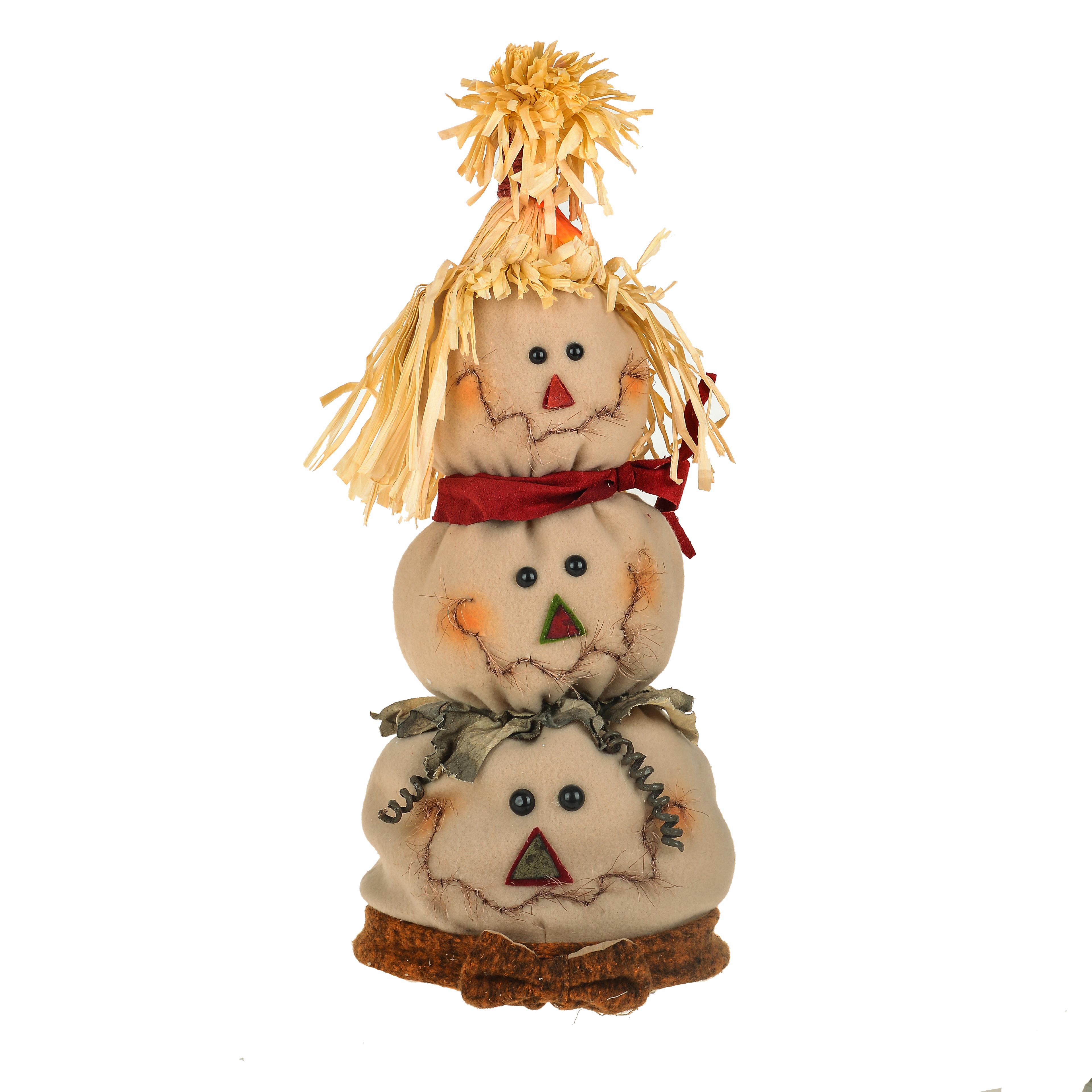 PUPAZZO NEVE 20XH45 CM TRE FACCINE***SC