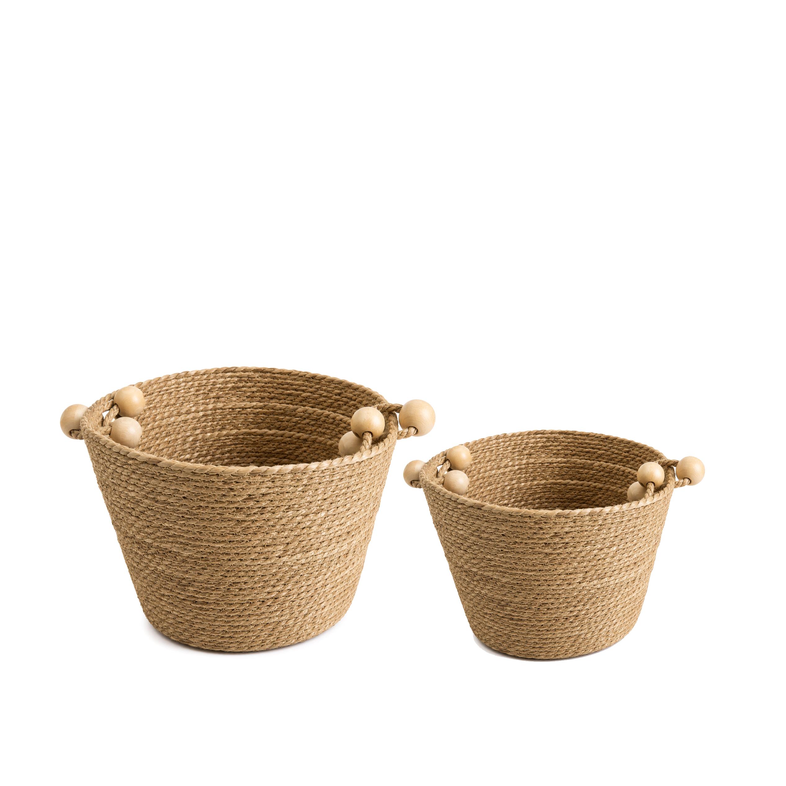 SET/2 CACHEPOT D.14X 22 CM