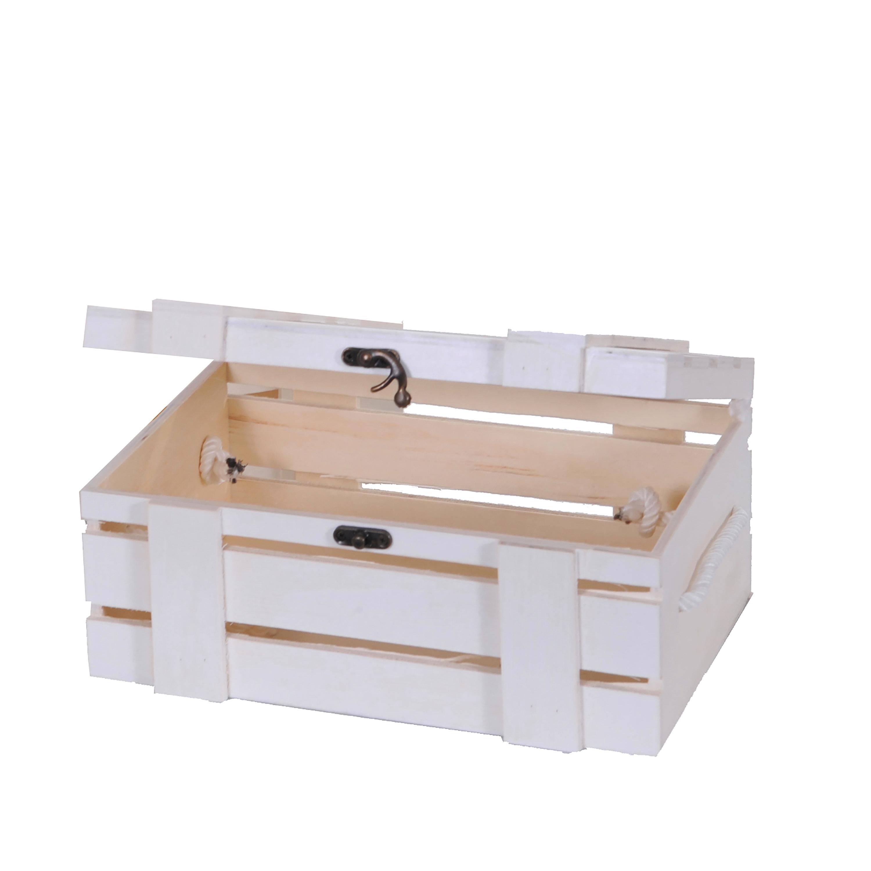 SCATOLA 27X20X12 CM LEGNO