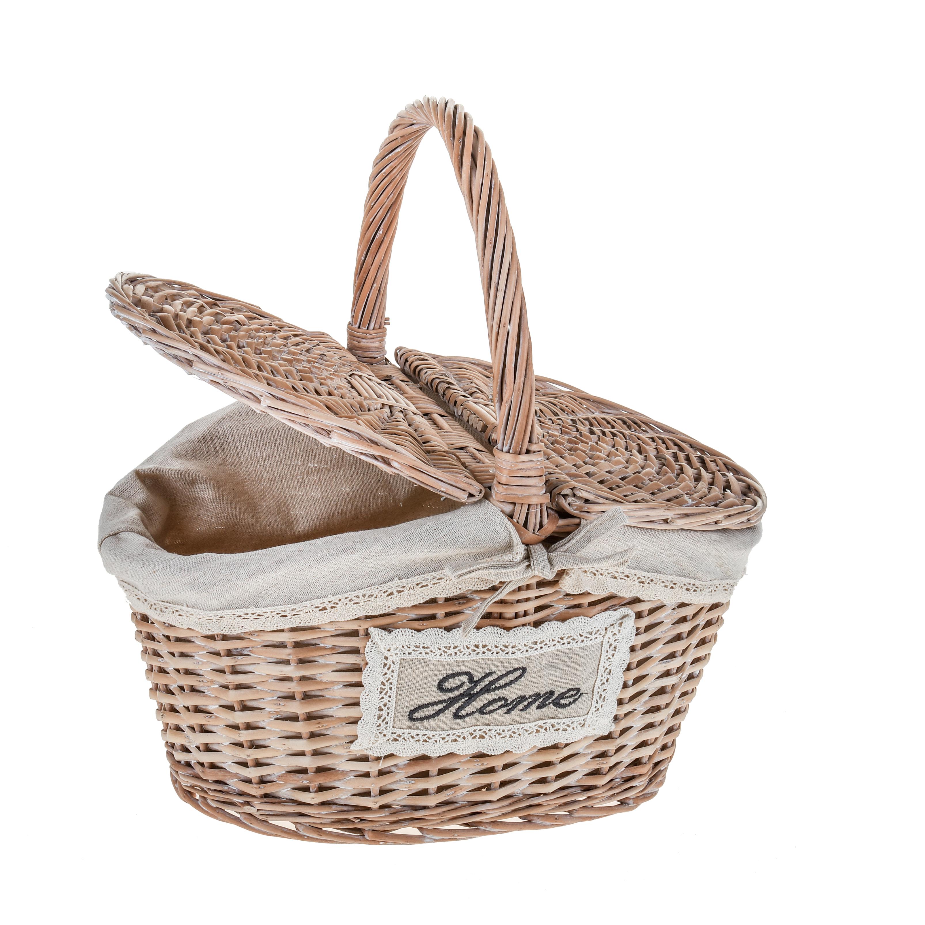 PANIERE HOME OVALE 40XH38 CM