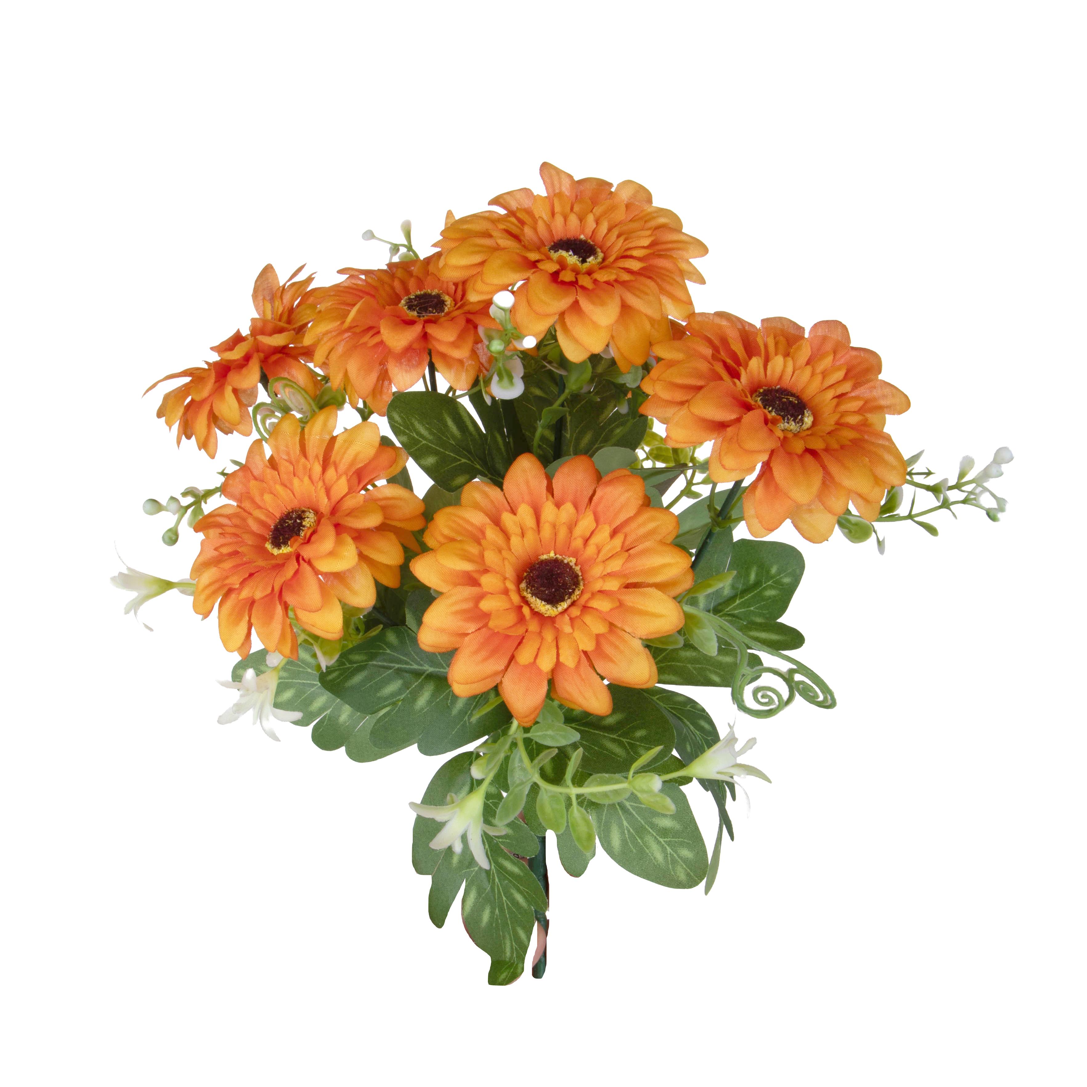 BOUQUET 30 CM C/MINI GERBERE