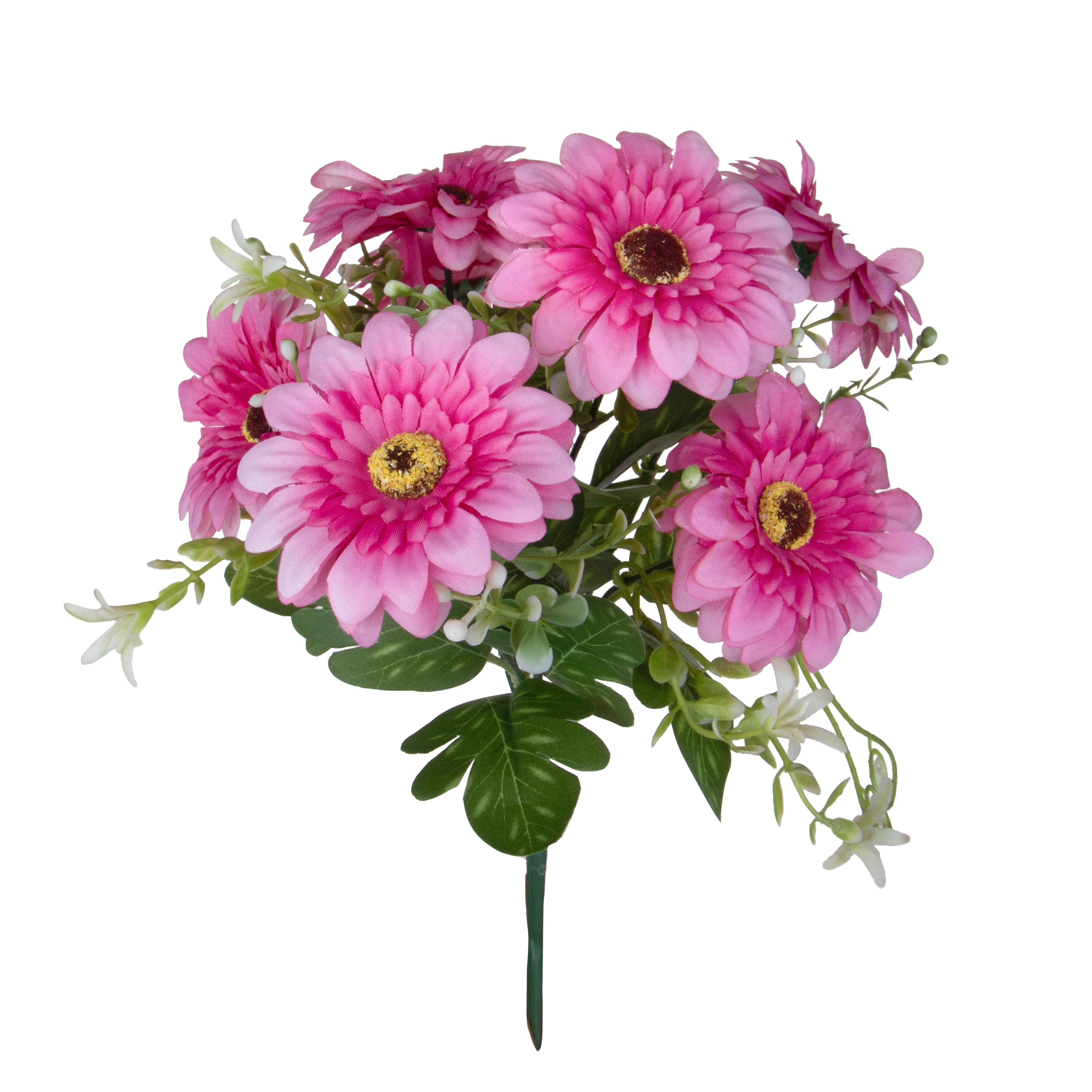 BOUQUET 30 CM C/MINI GERBERE