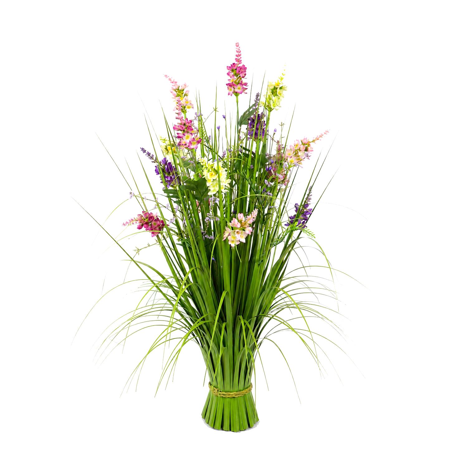 FIORI ARTIFICIALI, CESPUGLI/BOUQUETS FIORITI, FASCIO 100 CM C/ORNITOGALLO