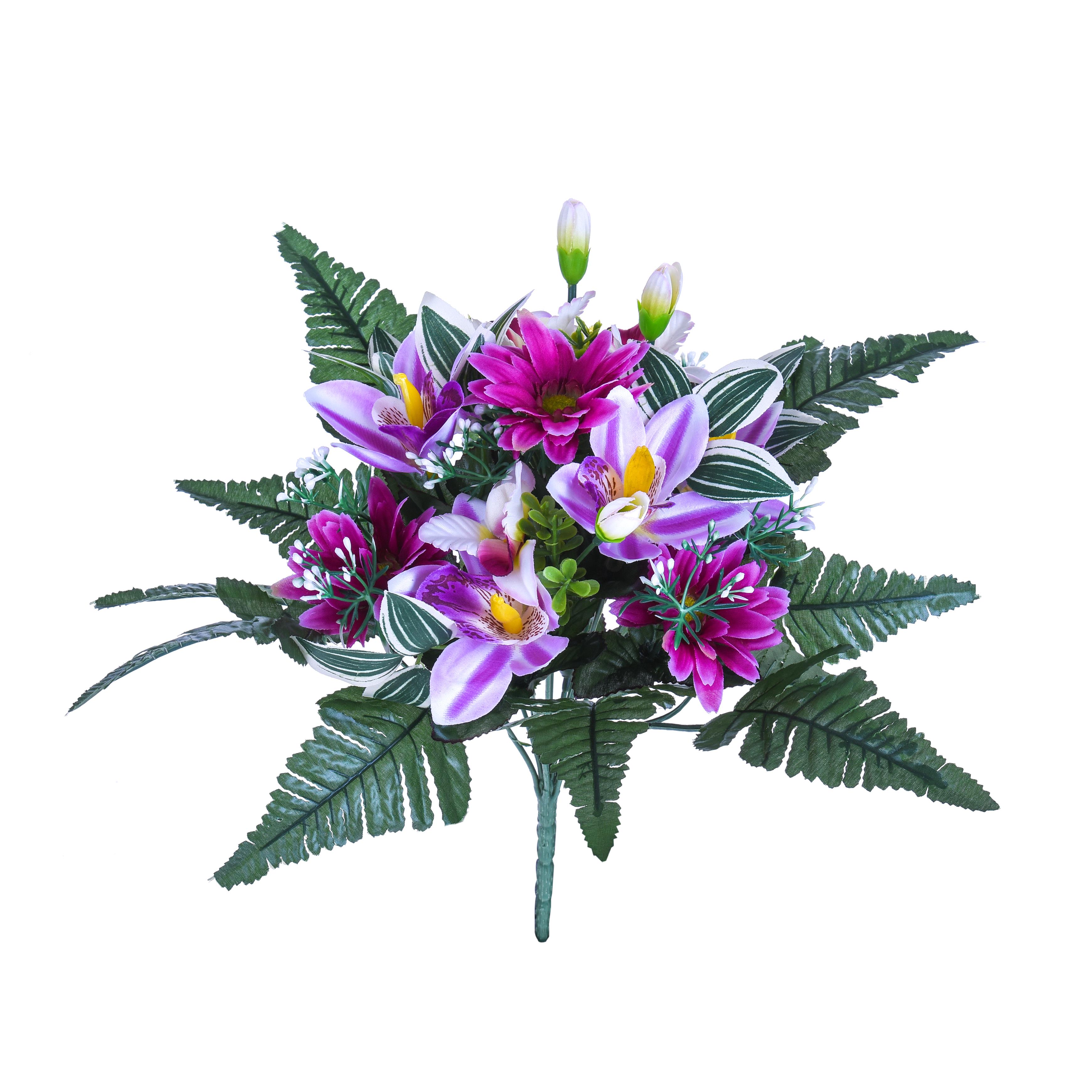 BOUQUET MARGHERITE/CATTLEYA 44 CM