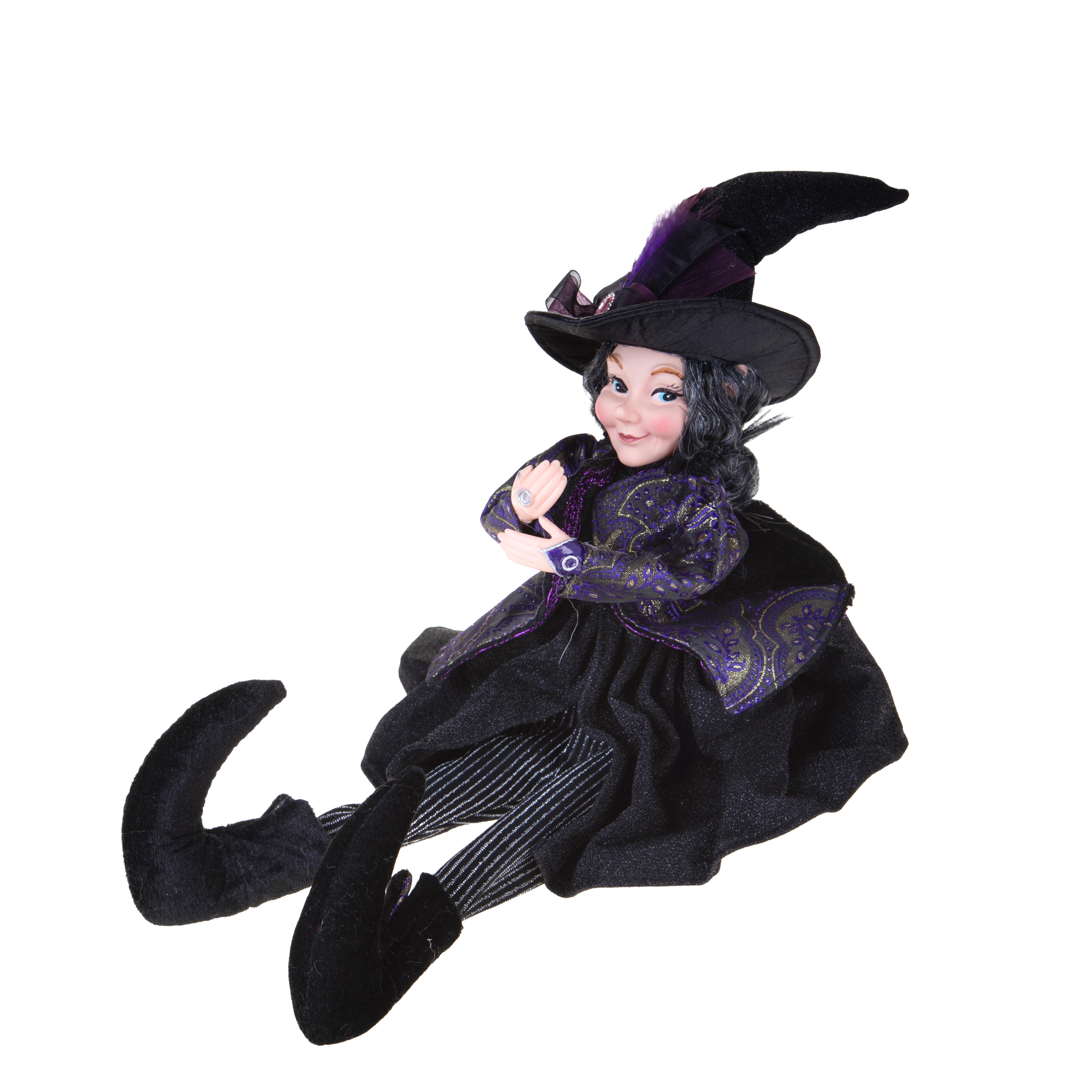 STREGA 51 CM SEDUTA C/CAPPELLO