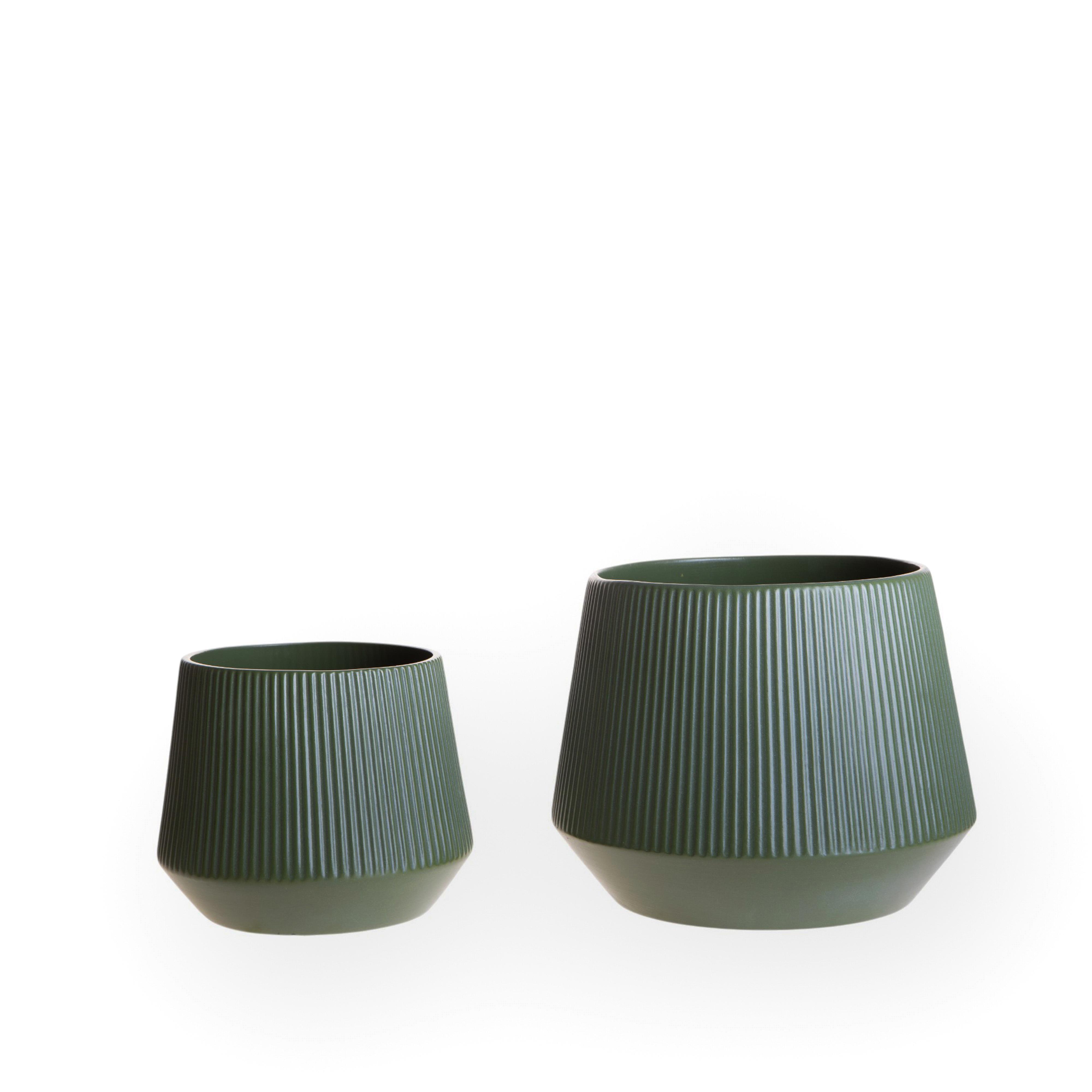 SET/2 VASI D.27XH.21 CM RIGATO