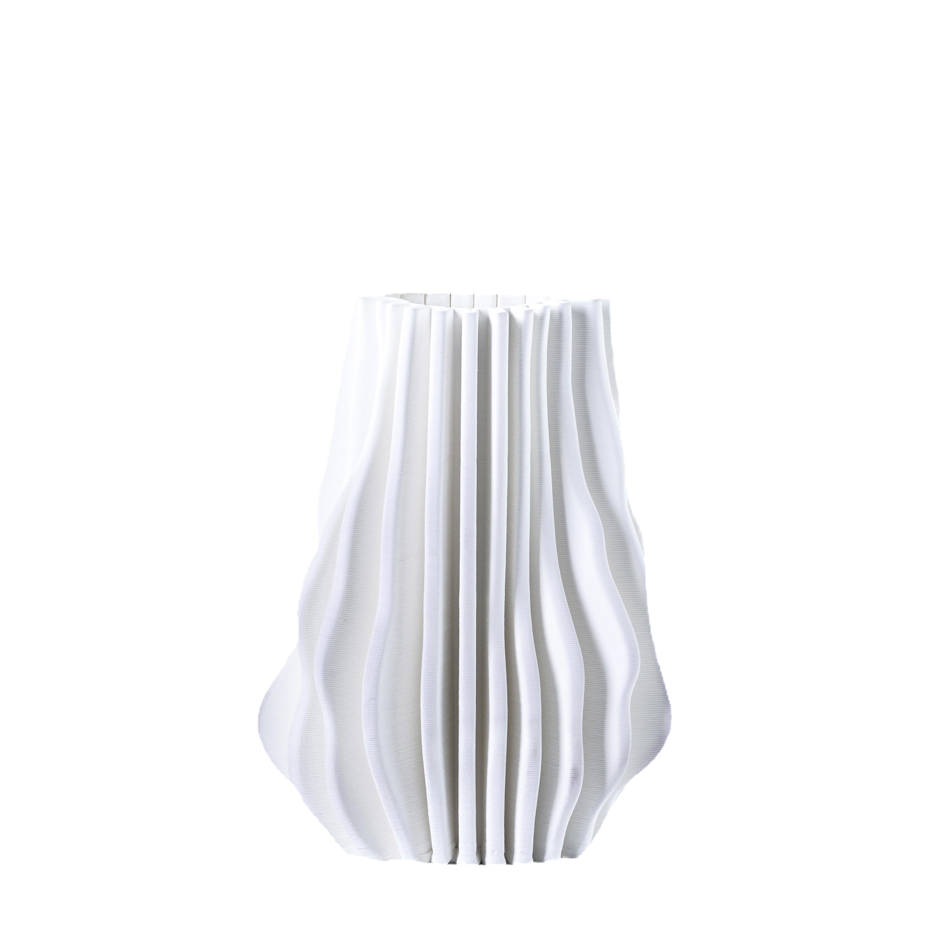 VASO 26XH.34,5 CM C/RIGHE IN RILIEVO