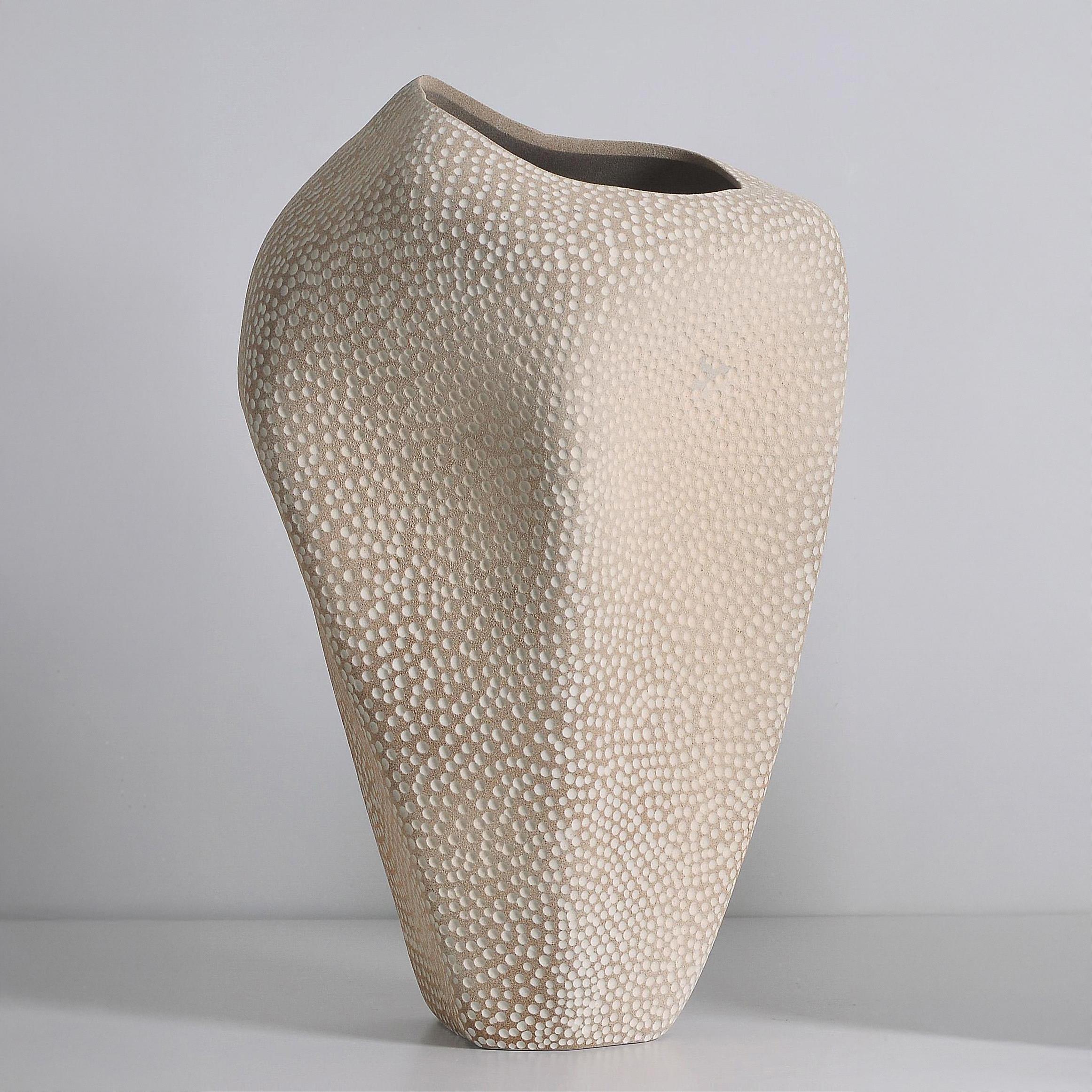 Decori casa e Complementi, CERAMICA, VASO 38XH.59 CM ONDULATO