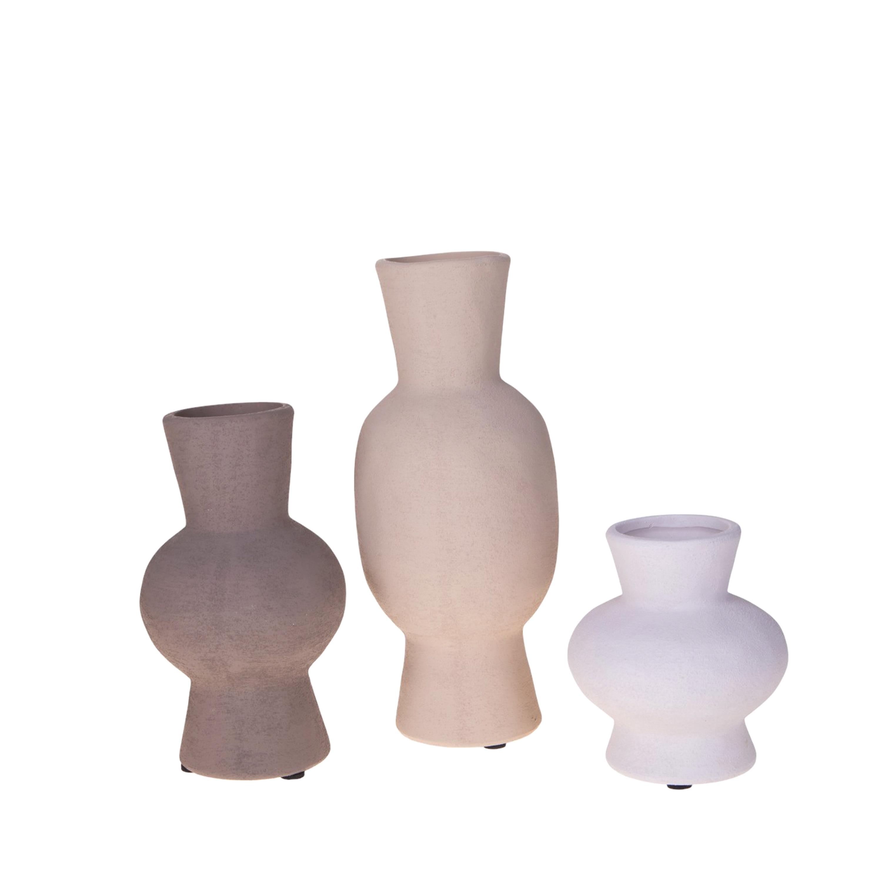 SET/3 VASI BOTTLE 10X10XH.24 CM