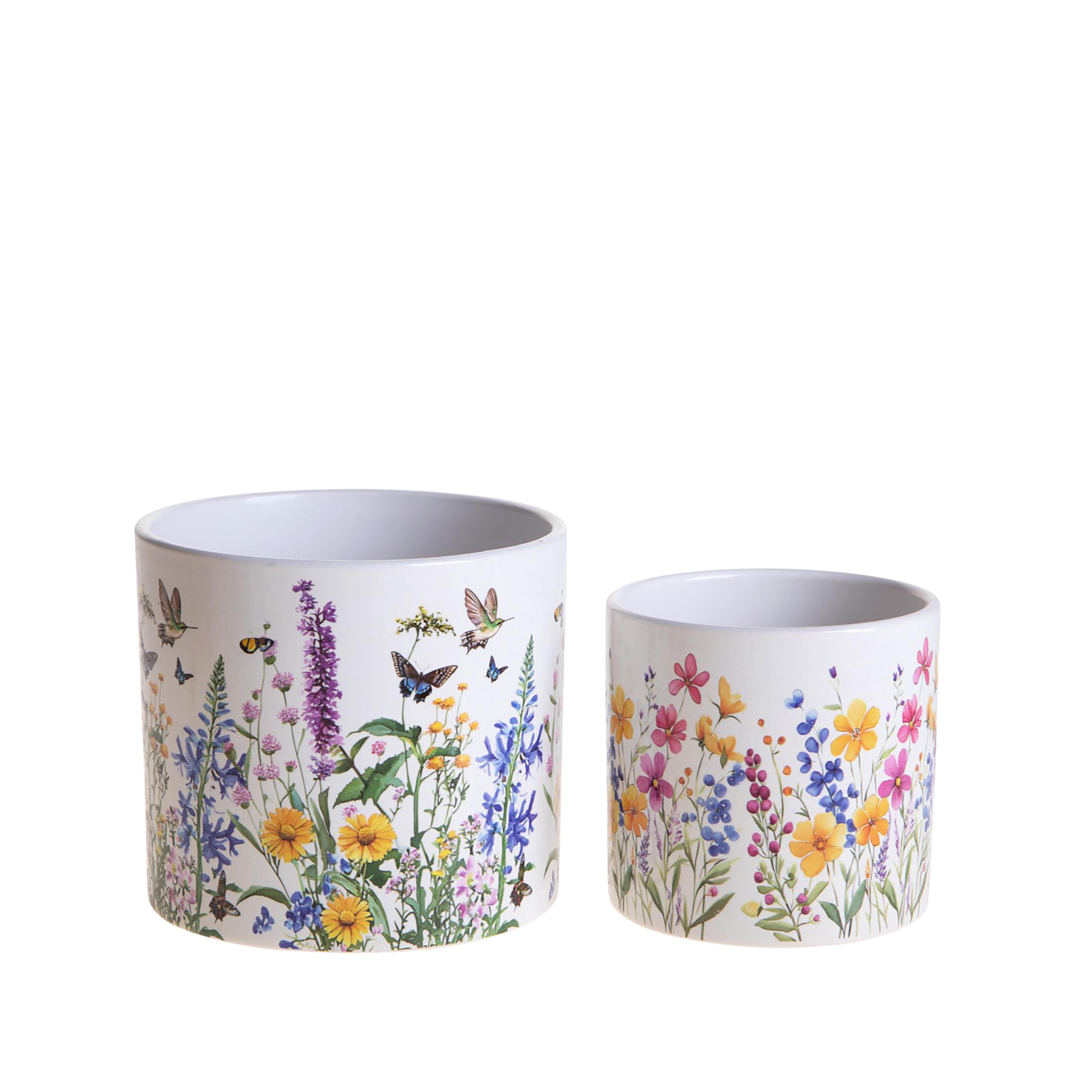 SET/2 VASI D.13,5XH.12 CM