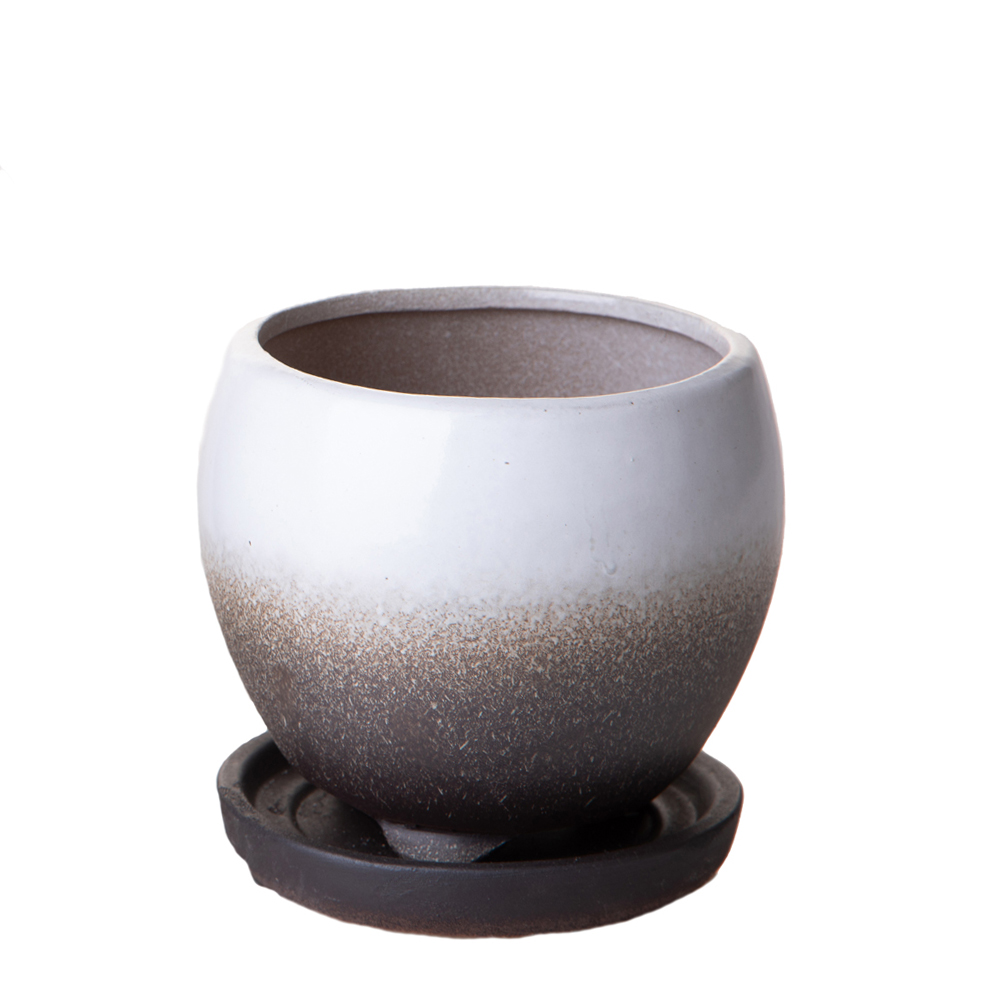 CACHEPOT BICOLORE CM.14