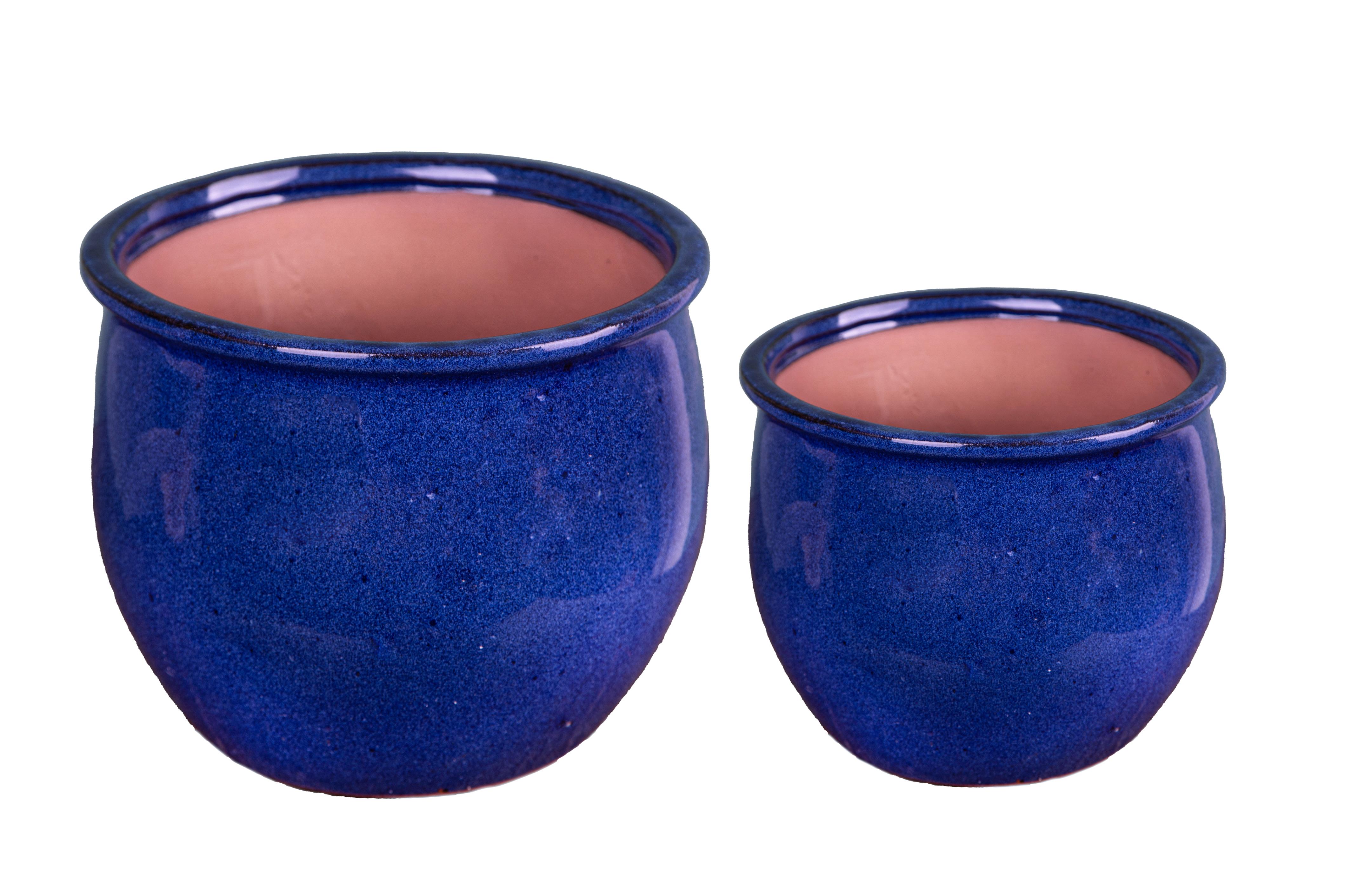 SET/2 D.55/44 CM CACHEPOT C/BORDO