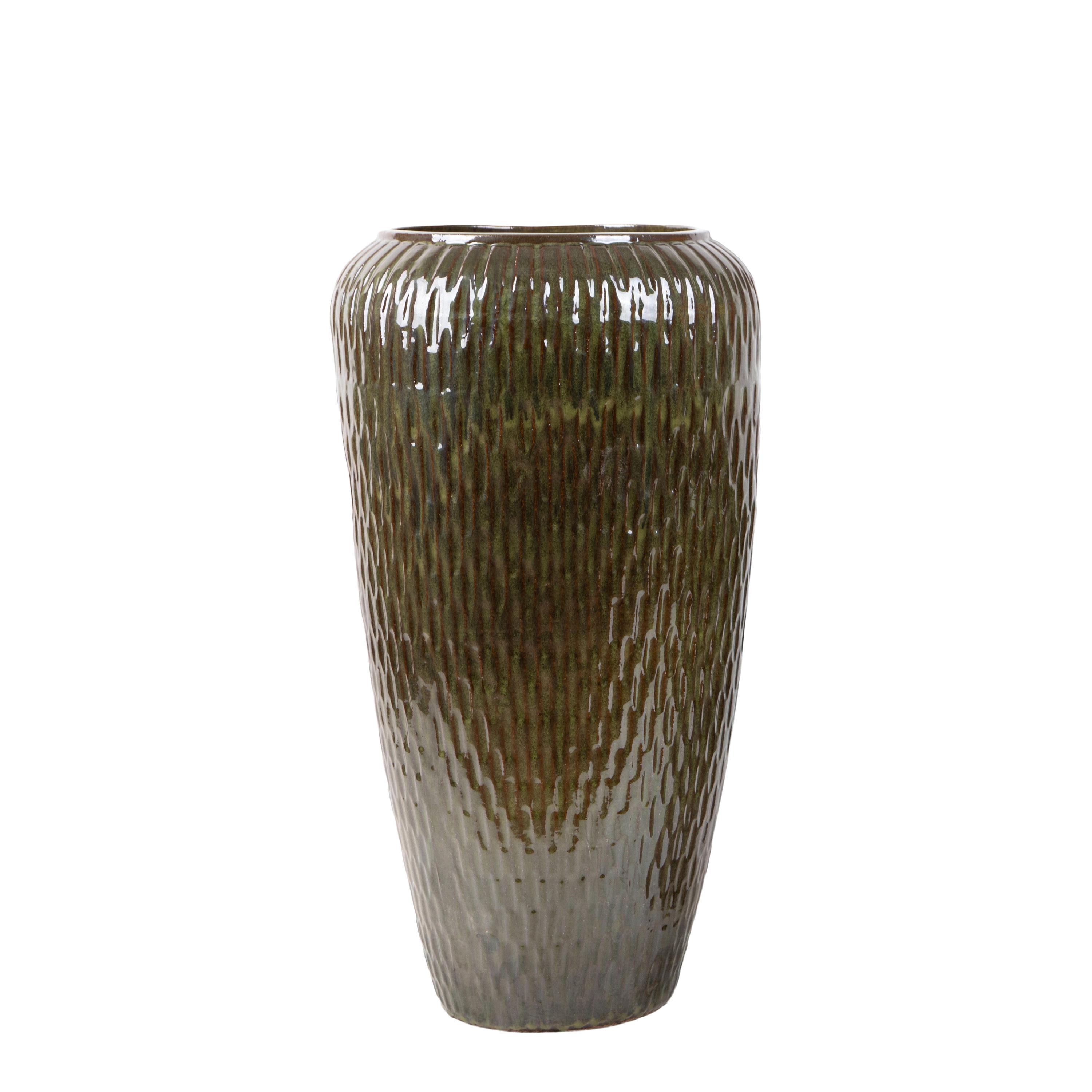 Hausdekorationen und Hauszubehöre, KERAMIK, VASO CONO 48X90 CM