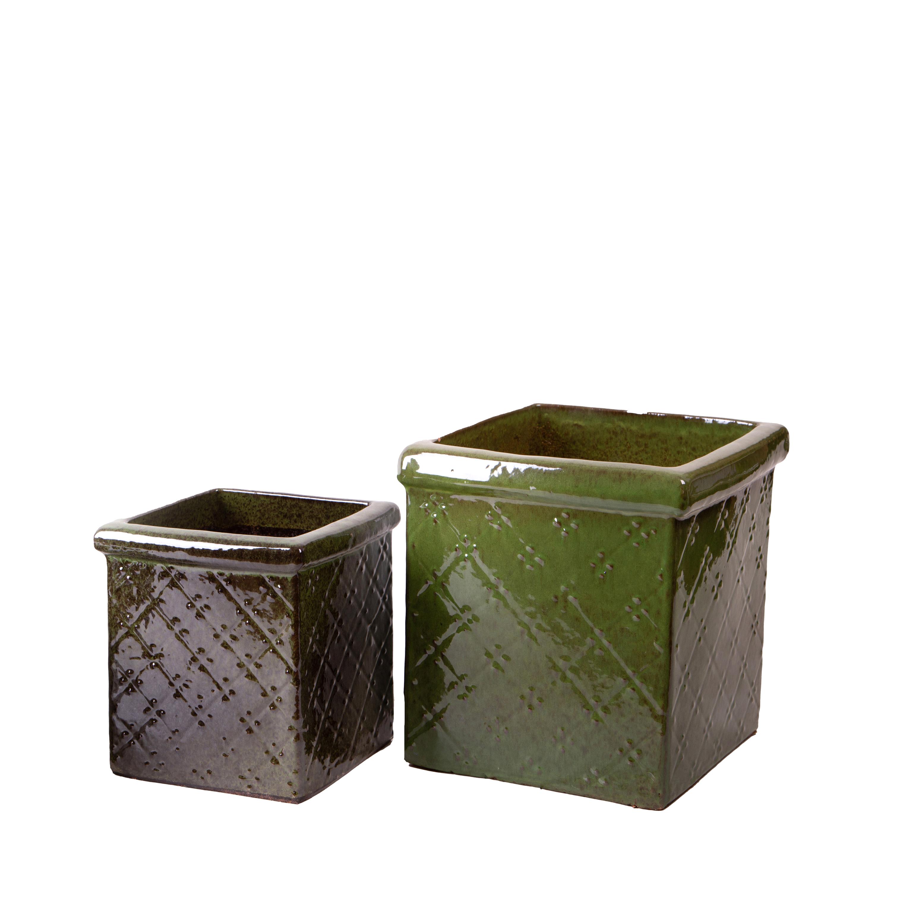 SET/2 28/20 CM VASI CUBO