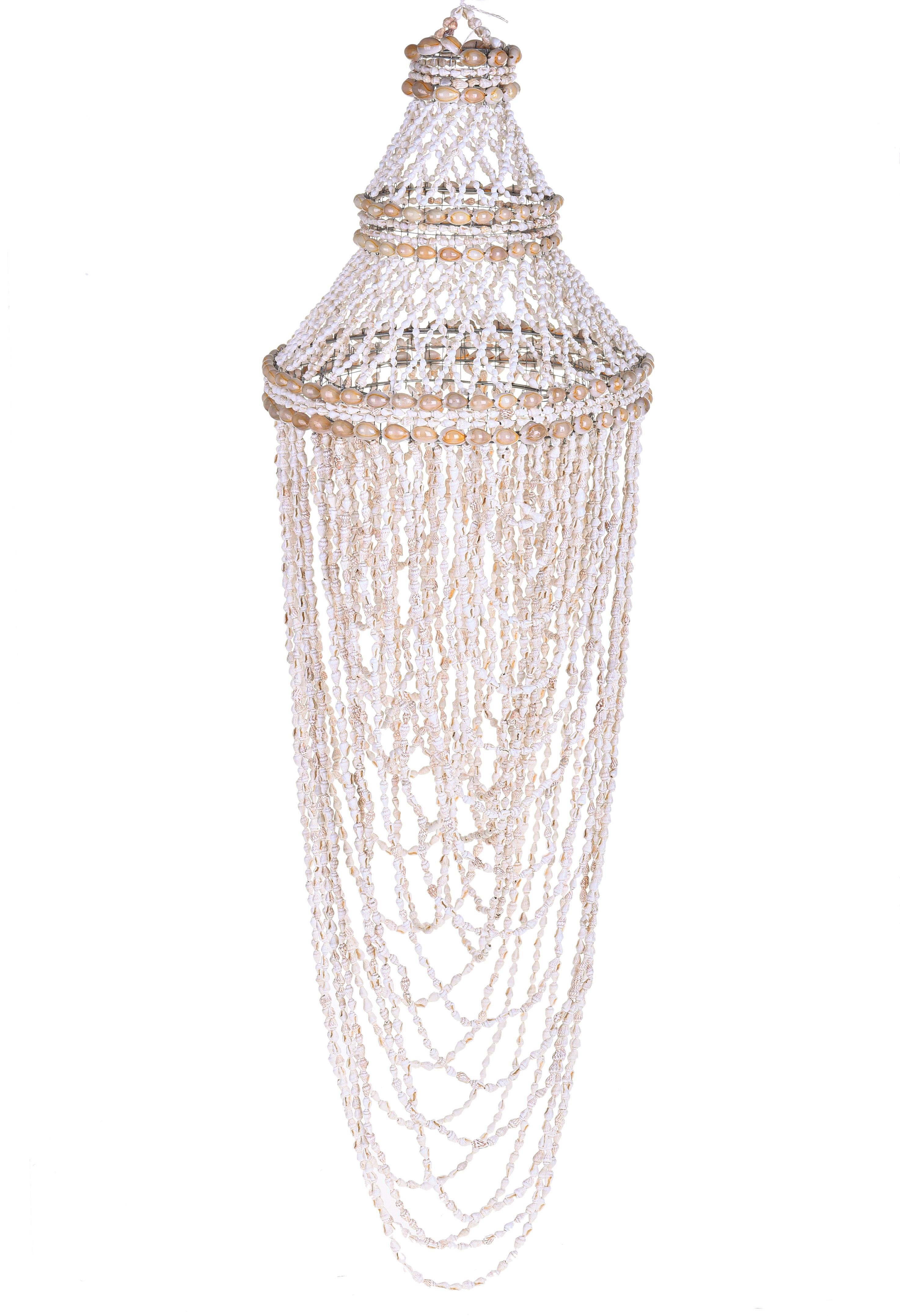 DECORO \"LAMPADARIO\" C/CONCHIGLIE 90 CM