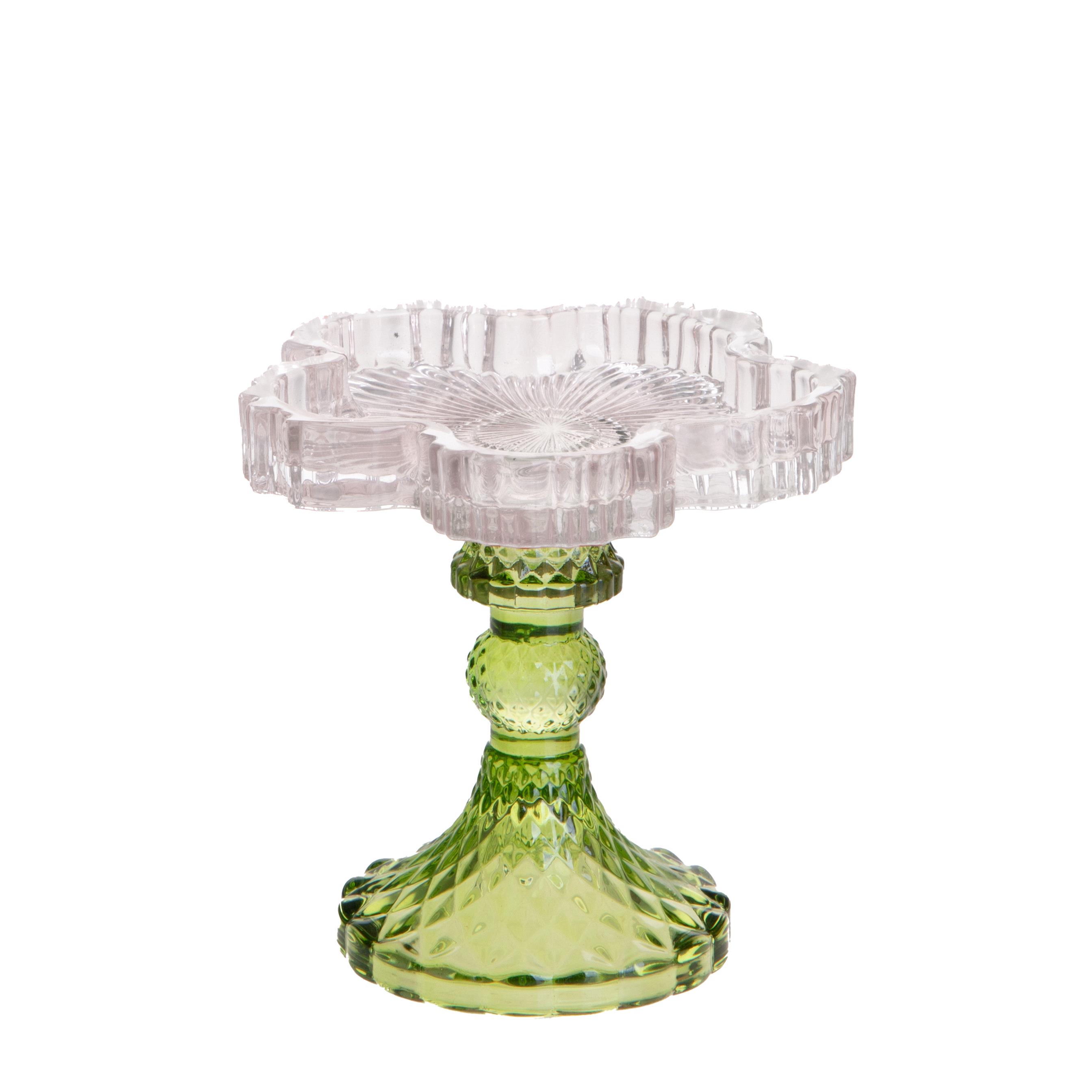 P/CANDELA ALZATA FIORE 12XH11,5 CM