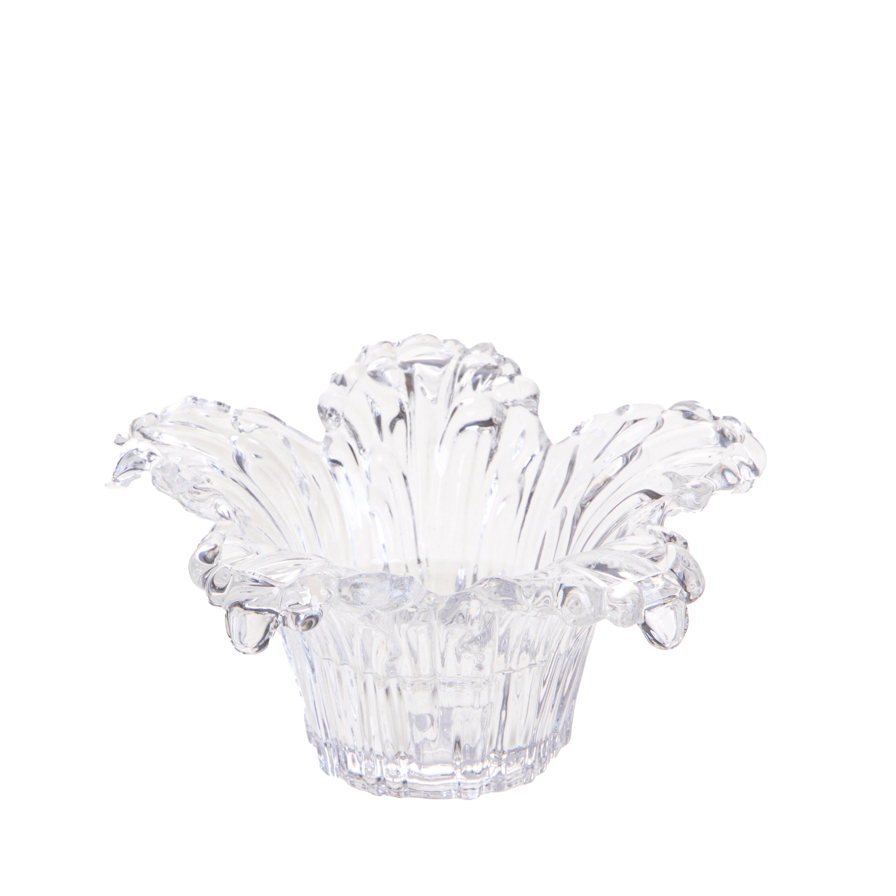 P/TEALIGHT FIORE 12,5XH6 CM