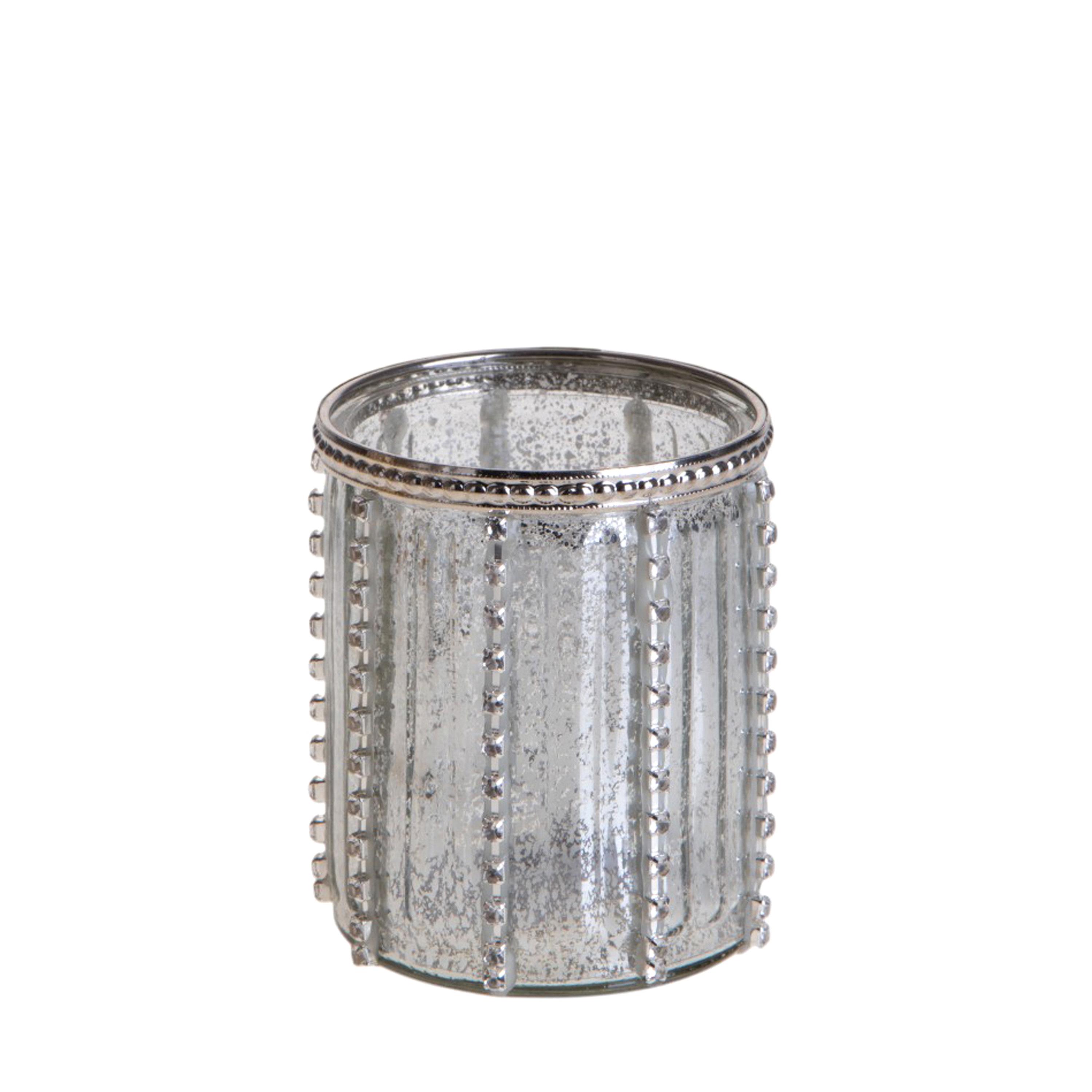 P/CANDELA D.8.5XH9.5 CM C/STRASS