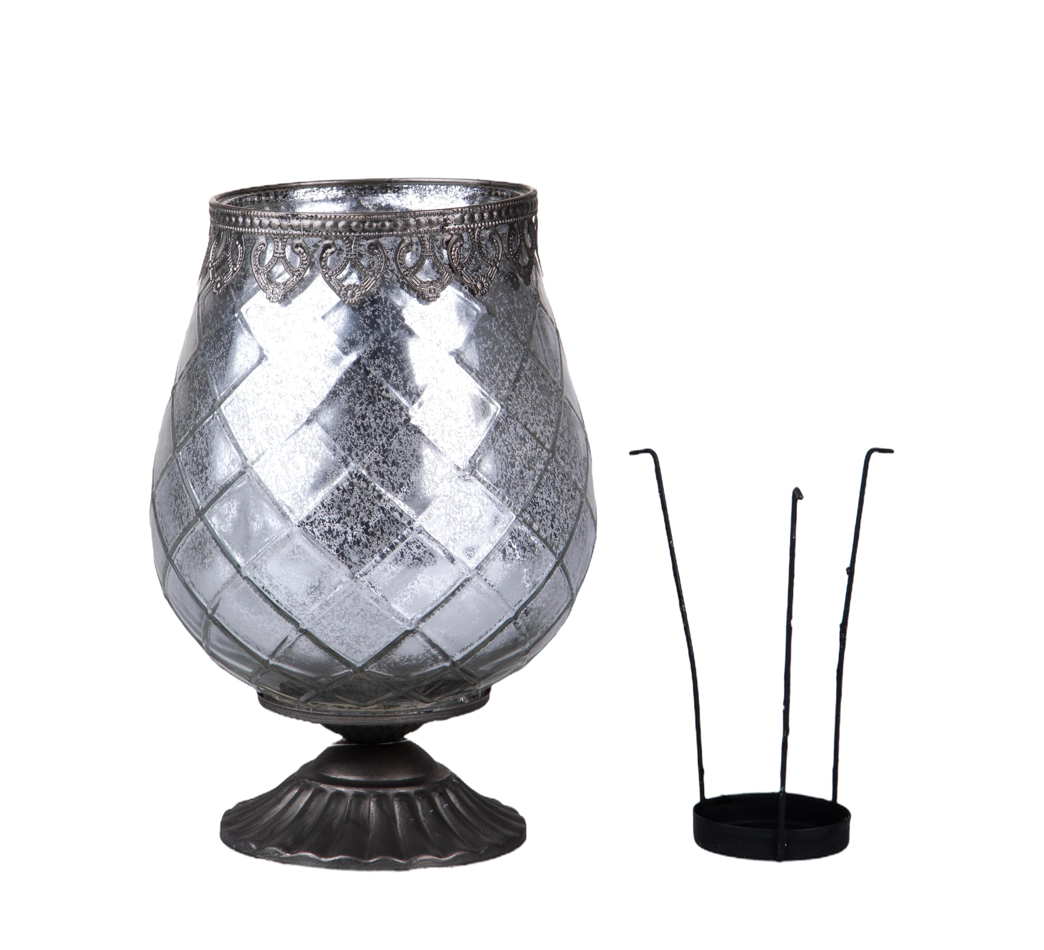CHRISTMAS ITEMS, CANDLEHOLDERS and LANTERN, P/TEALIGHT D.16 H24