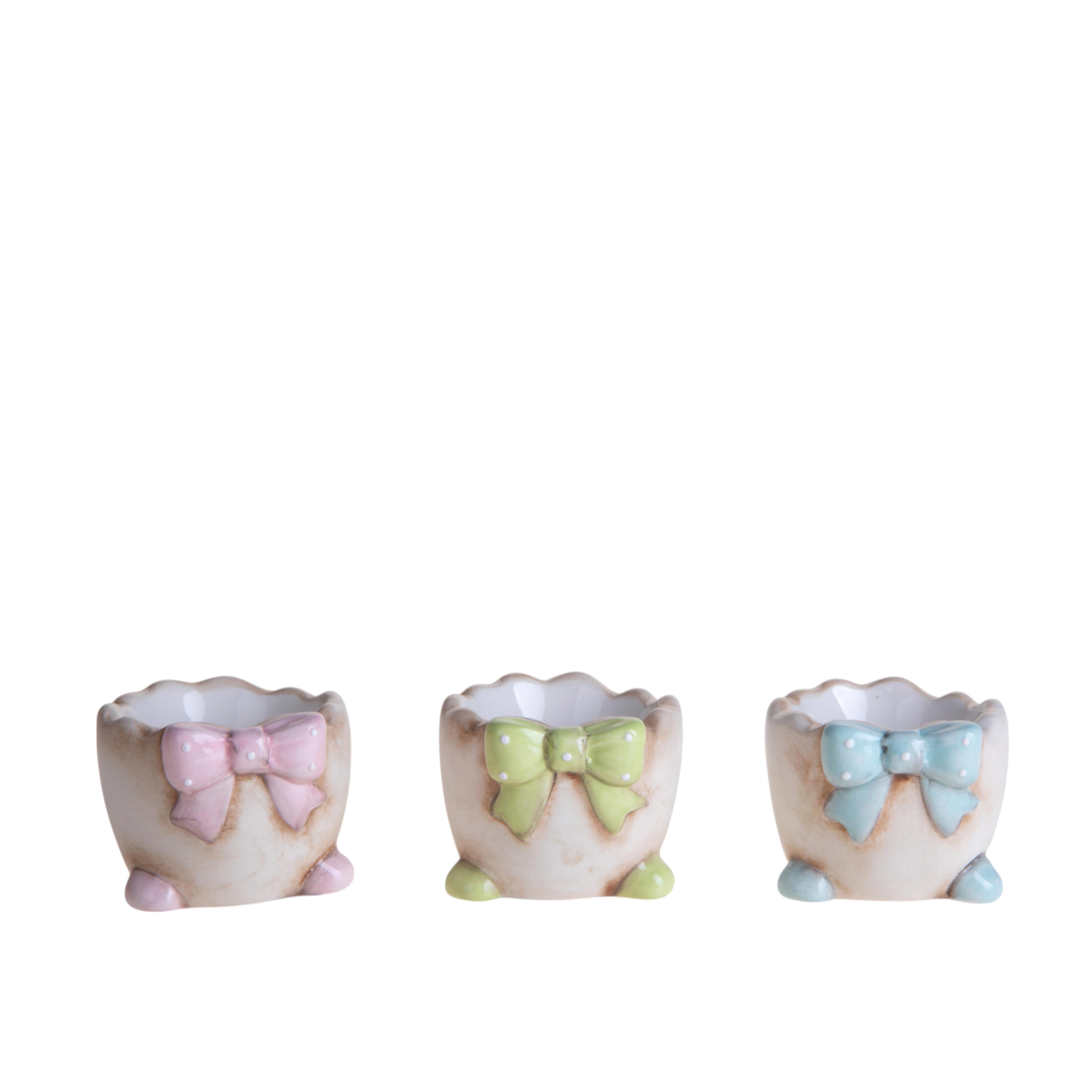 P/UOVO 5,8XH.4,5 CM C/FIOCCO POIS