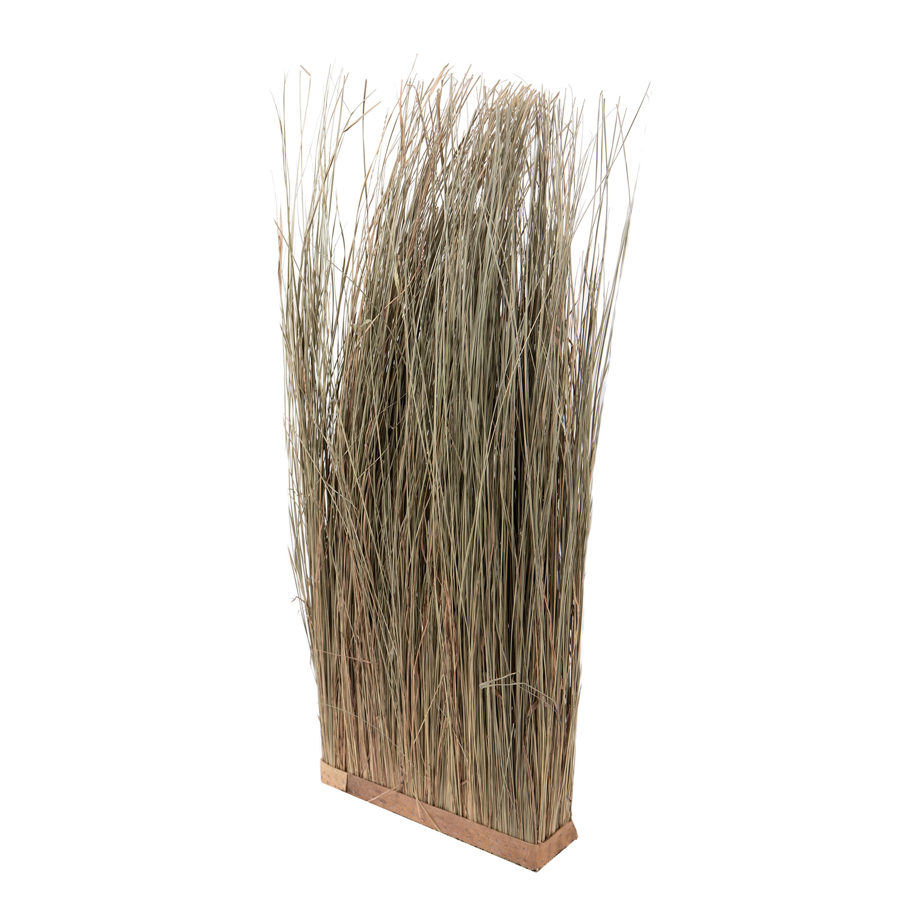 Trockenblumen, Bambus,Manzanit, Bänder und natürliche Strukturen, PARETE ERBA 38XH100 CM