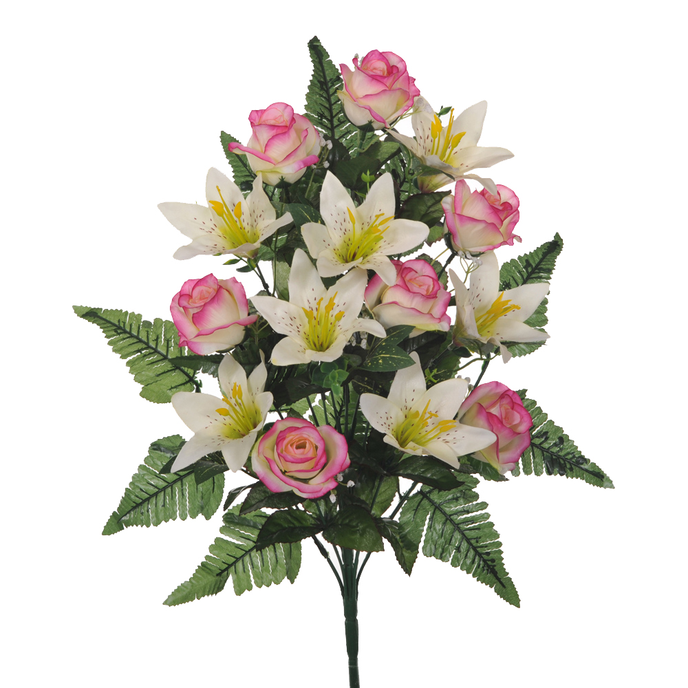 FRONTALE X 14 ROSE/LILIUM 55 CM