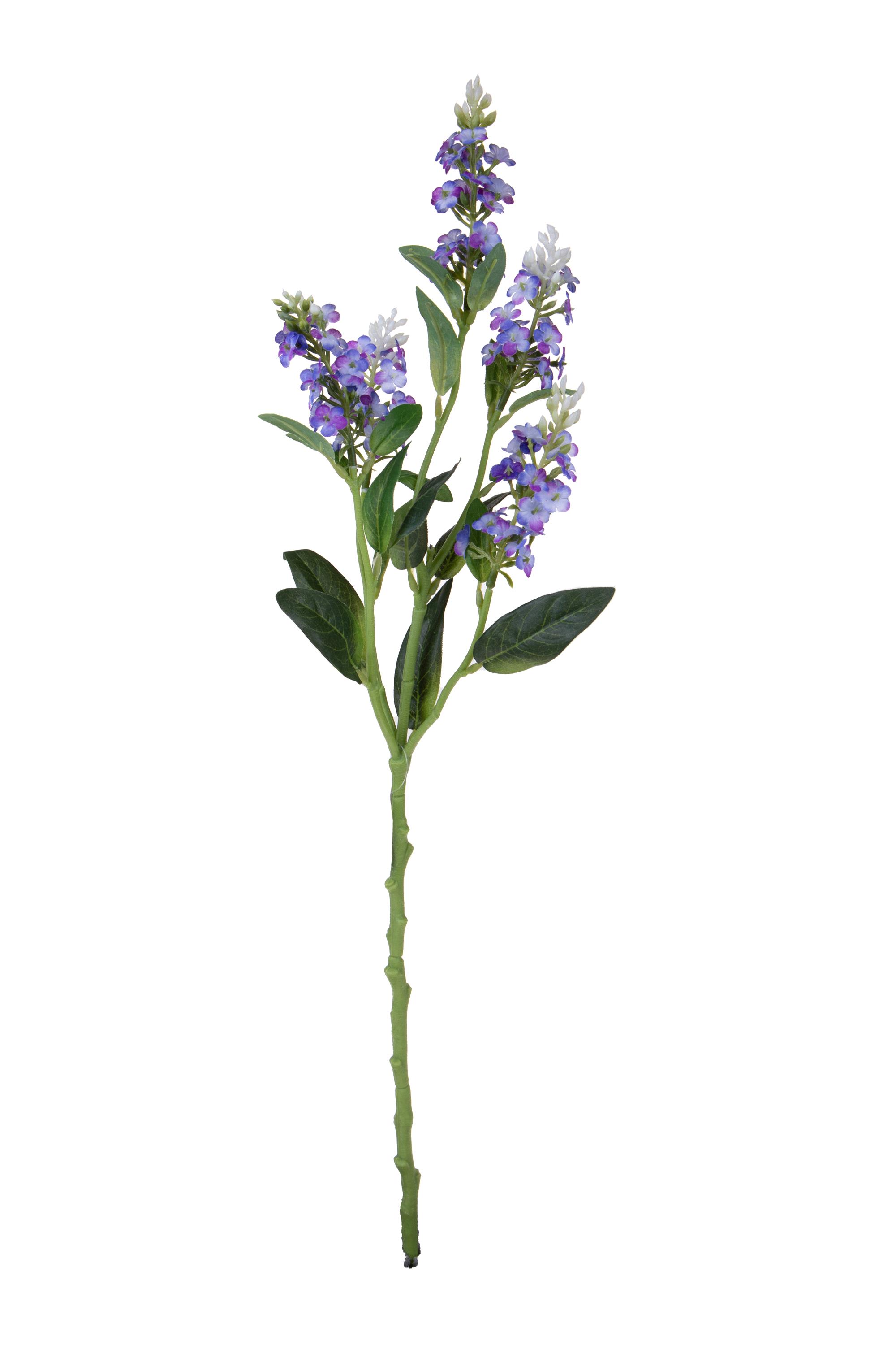 Fleurs artificielles, Delphinium ou Pied d'alouette, RAMO BIDENS X 5 62 CM**SC