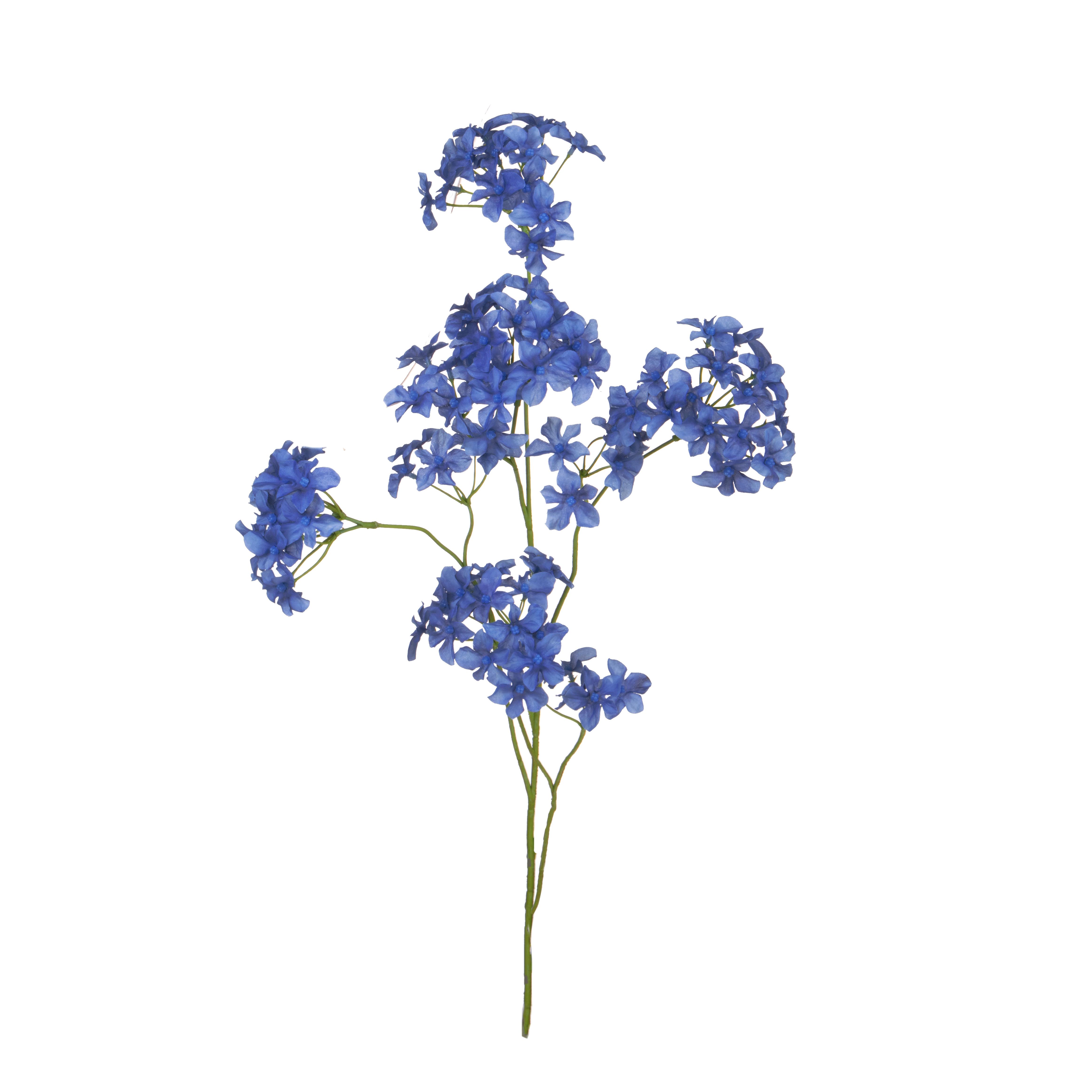 ARTIFICIAL FLOWERS, FLOWERS in stem, PLUMBAGO 105 CM