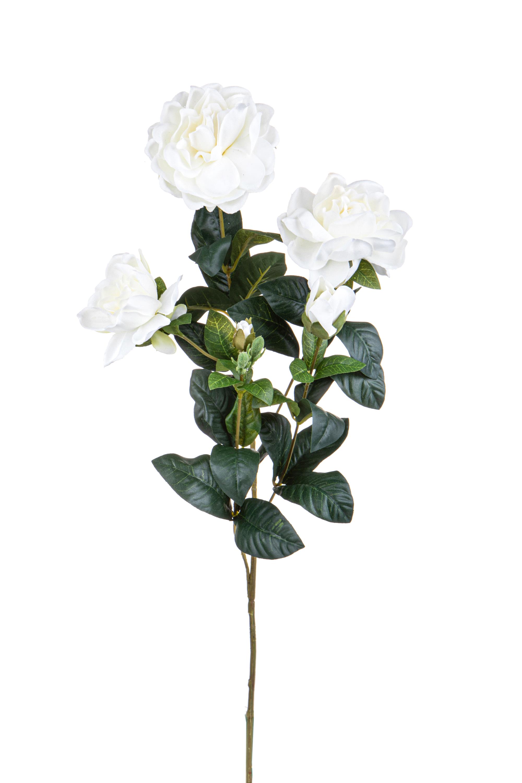 Fleurs artificielles, JASMIN, BOUVARDIA, STEPHANOTIS,Gardenia, GARDENIA RAMO 70 cm