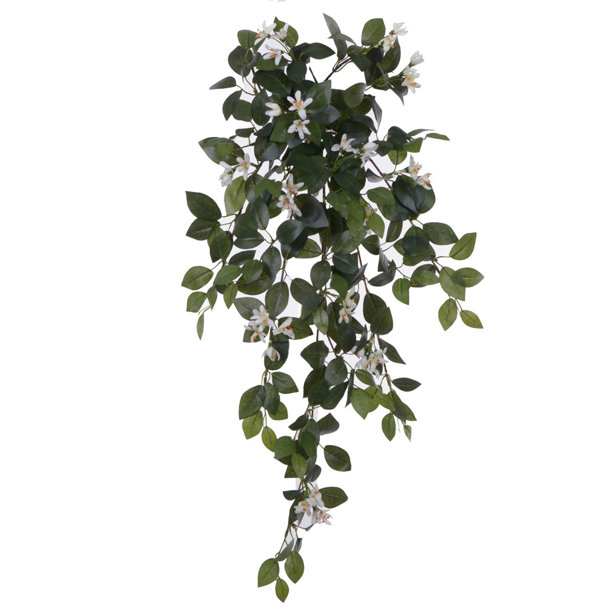 ARTIFICIAL FLOWERS, FLOWERED AND VINE BUSHES, GELSOMINO X 10 80 CM