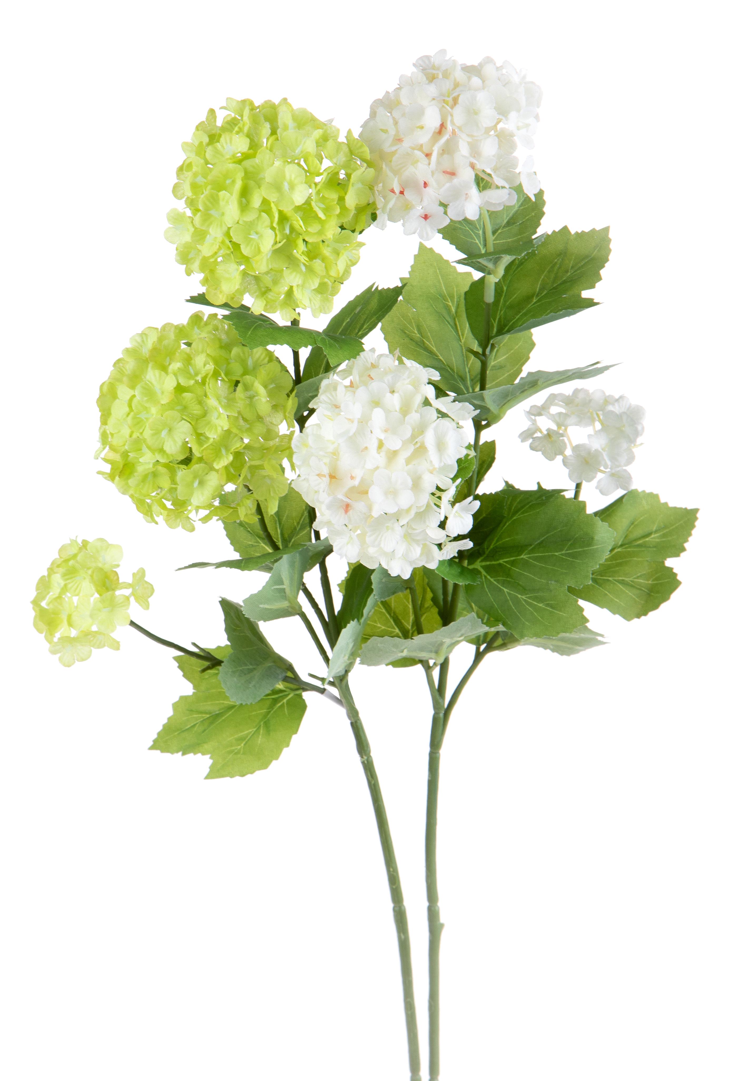 Fleurs artificielles, Lilas, Vibunum, VIBURNO X 3 61 CM