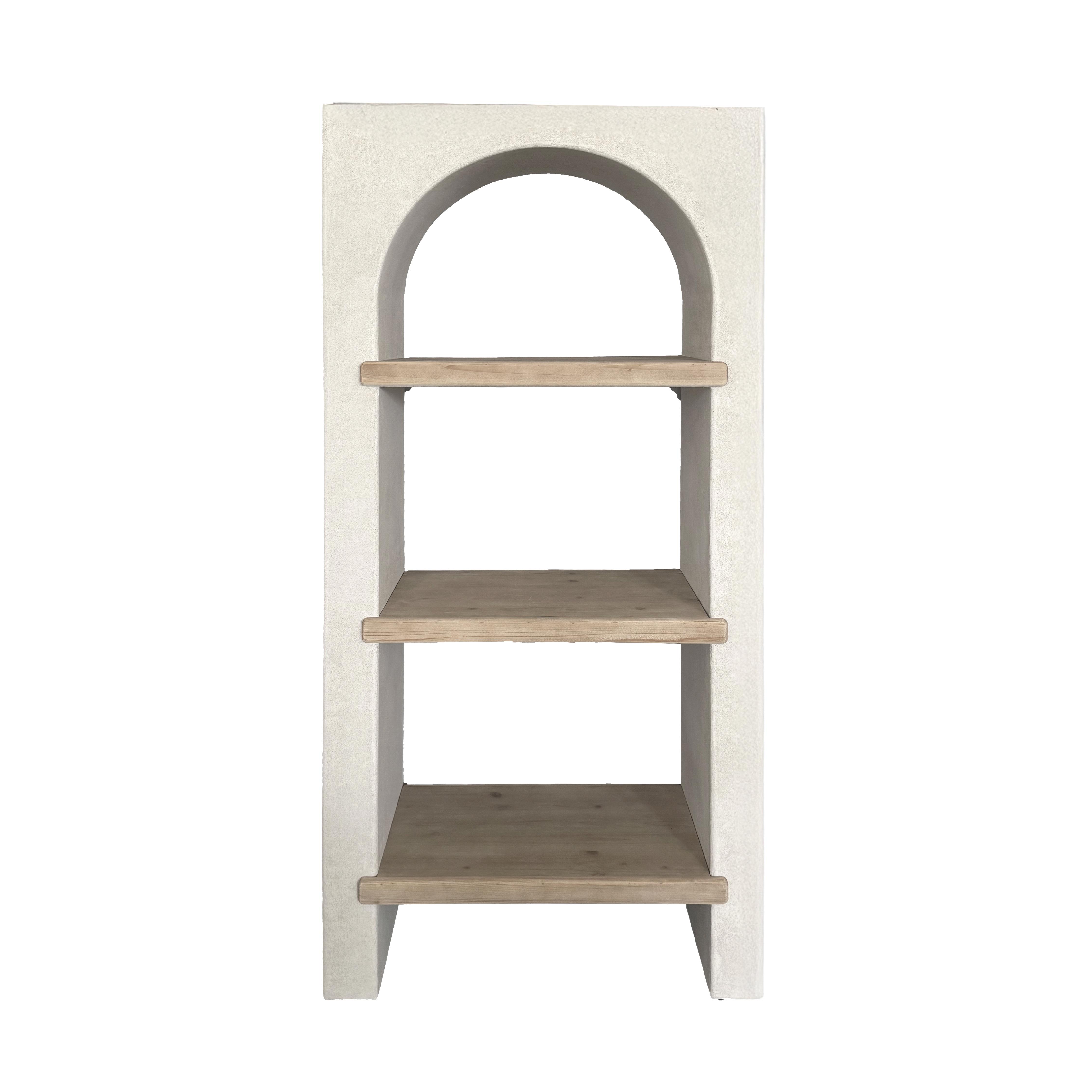 LIBRERIA ARCO 80X39XH.180 CM 3 RIPIANI