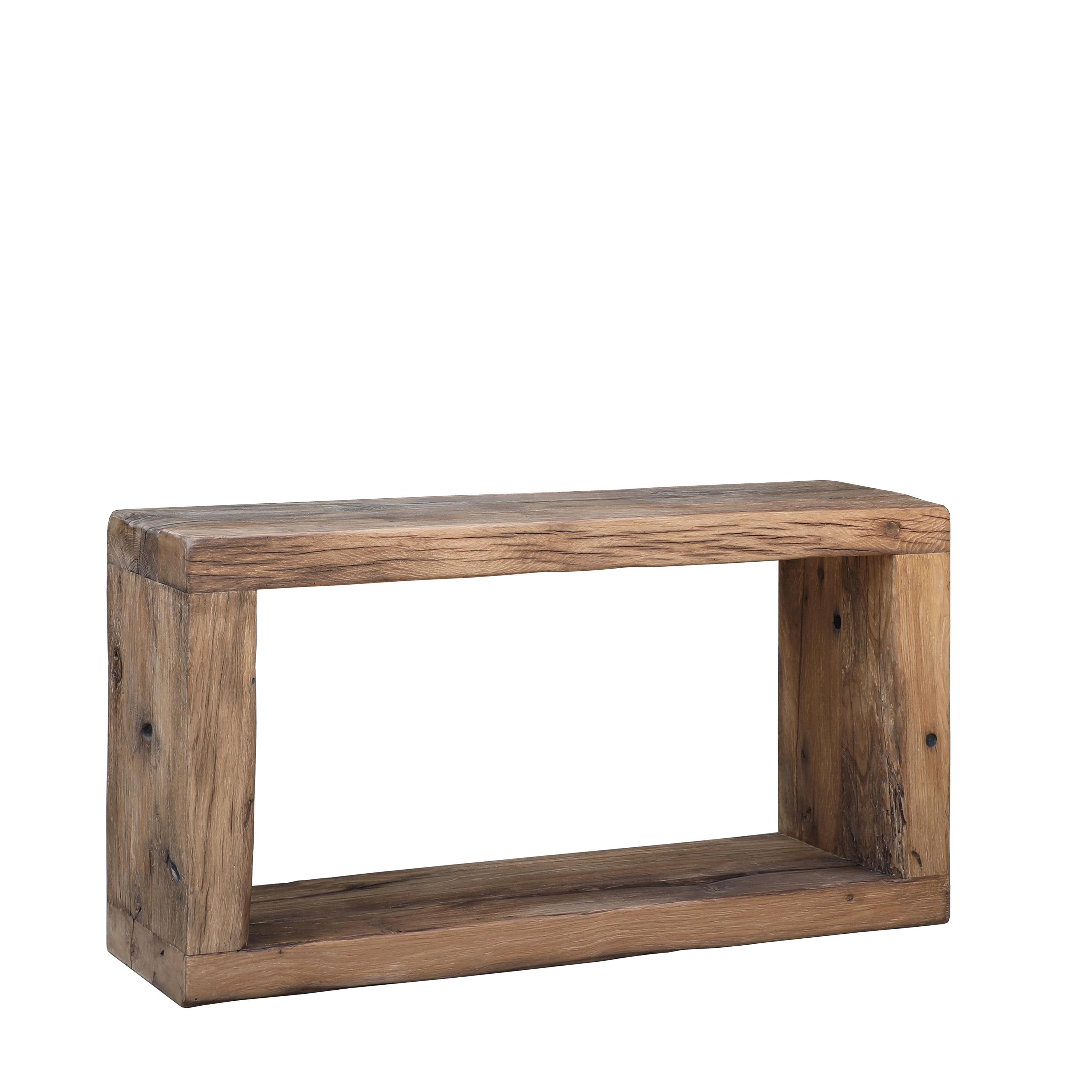 CONSOLLE 140X40XH.75 CM QUERCIA