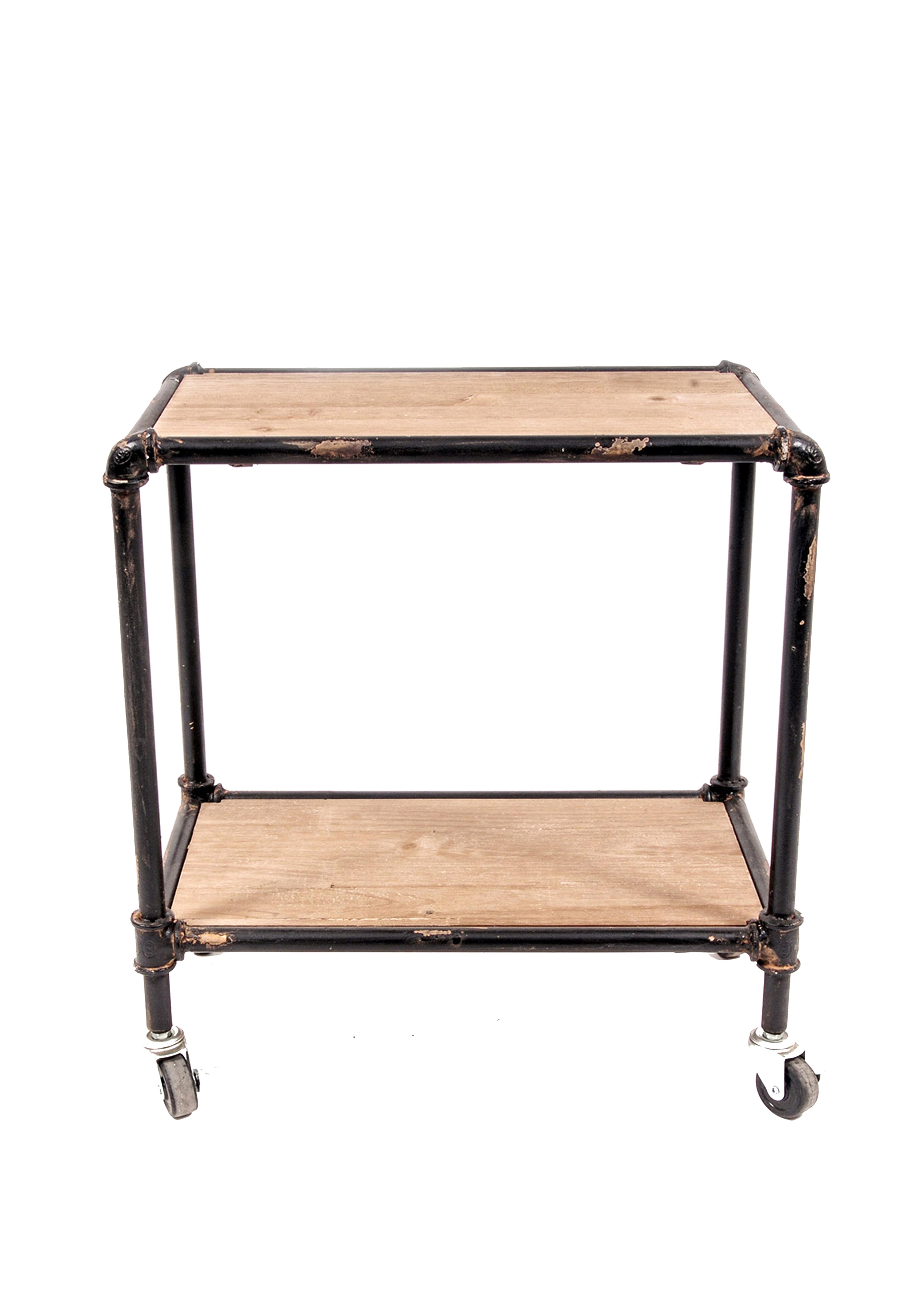 CARRELLO IN LEGNO 51X31XH56 CM**SC