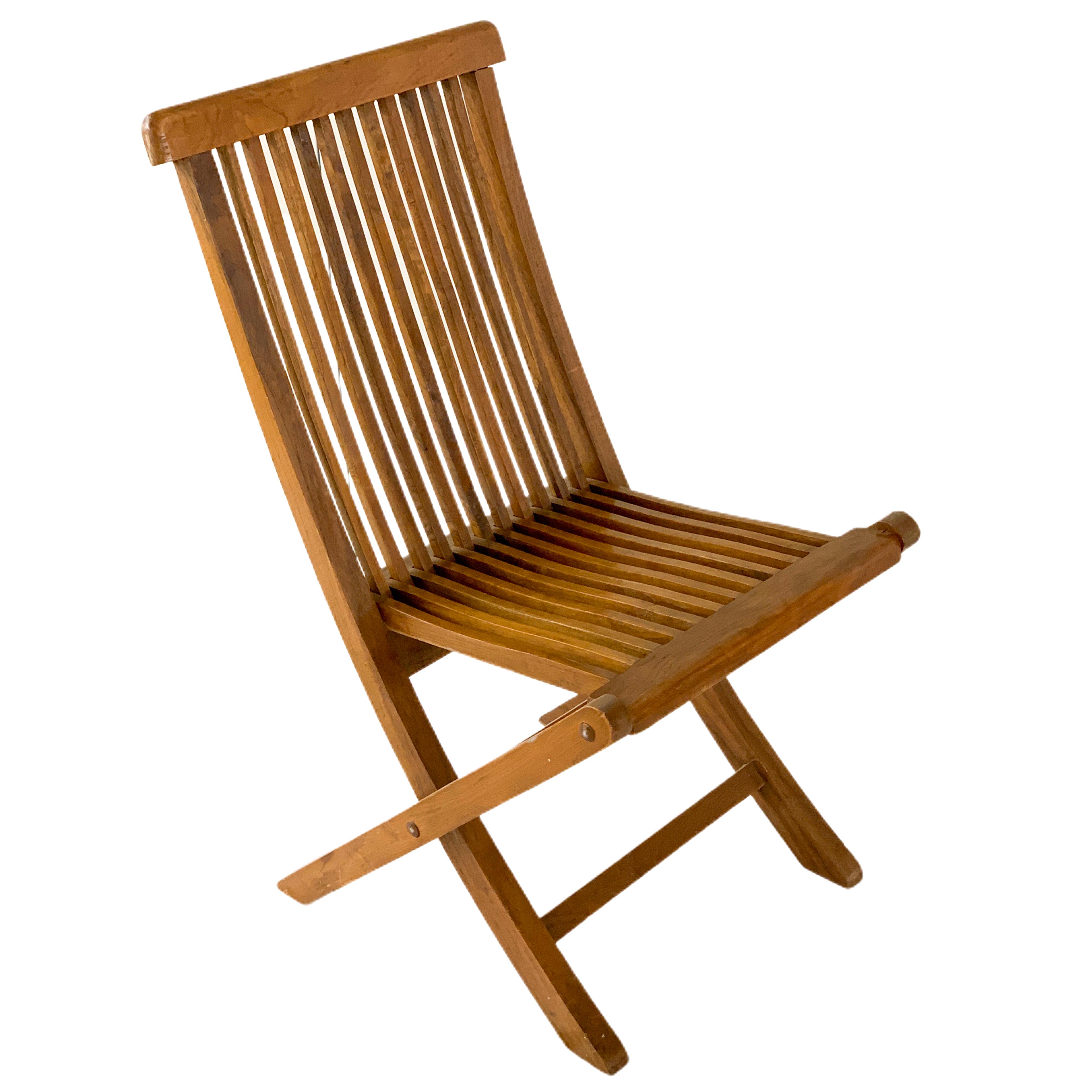 SEDIA LEGNO APRIBILE H.90 CM **SC