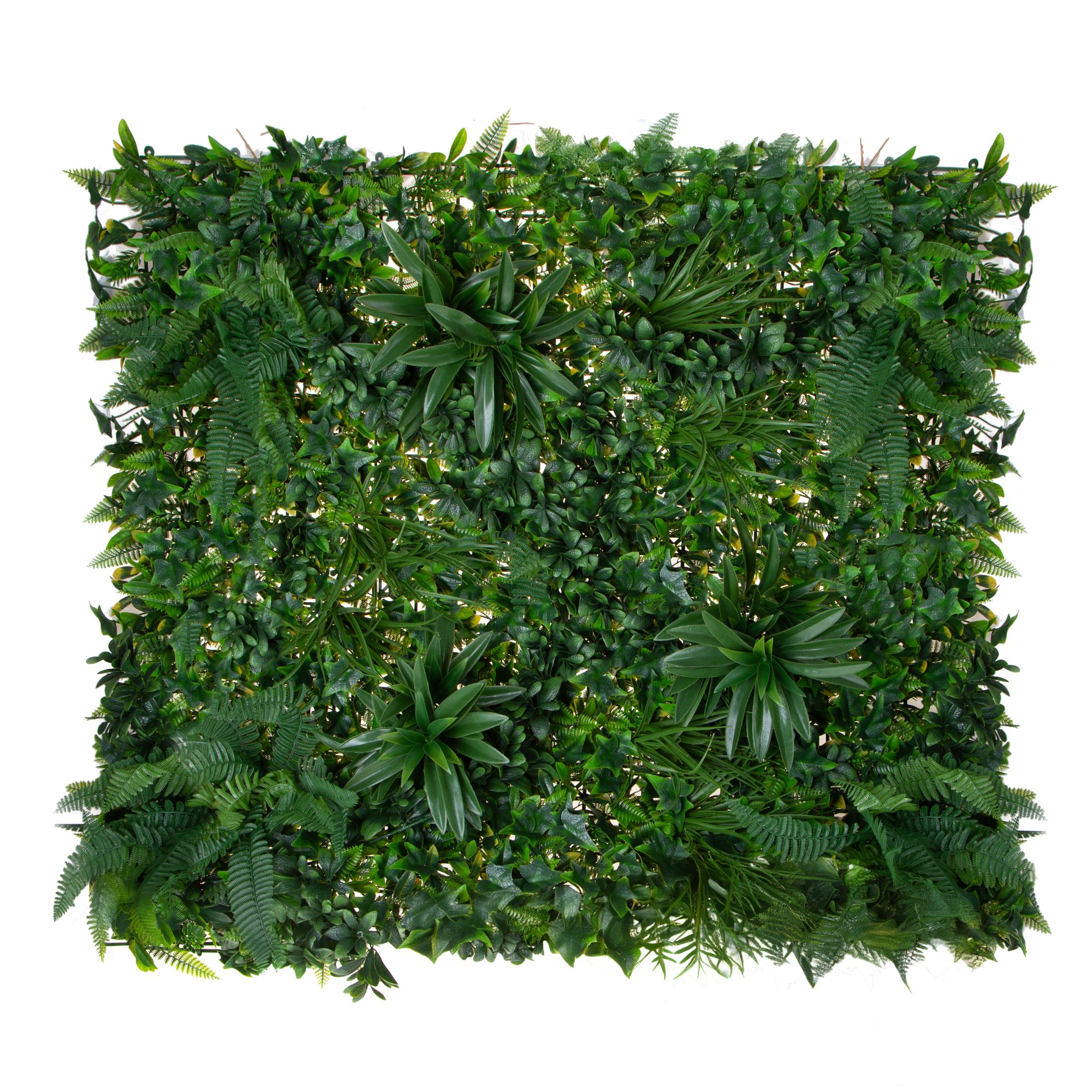 Pflanzen, Rasenfliese, grüne Sphëren, GIARDINO VERTICALE 100X100 CM