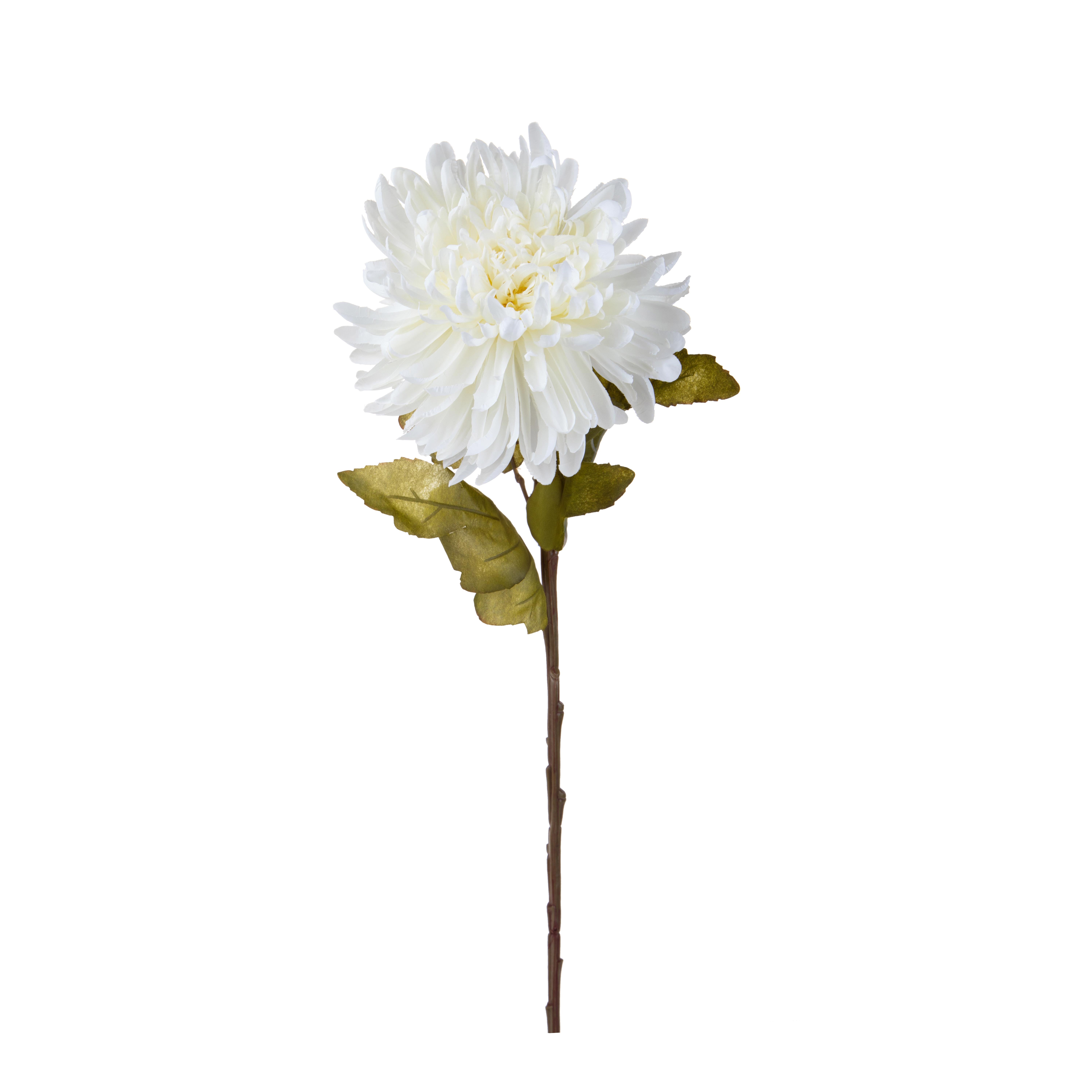 Fleurs artificielles, Chrysanthème, CRISANTEMO SINGOLO 65 CM