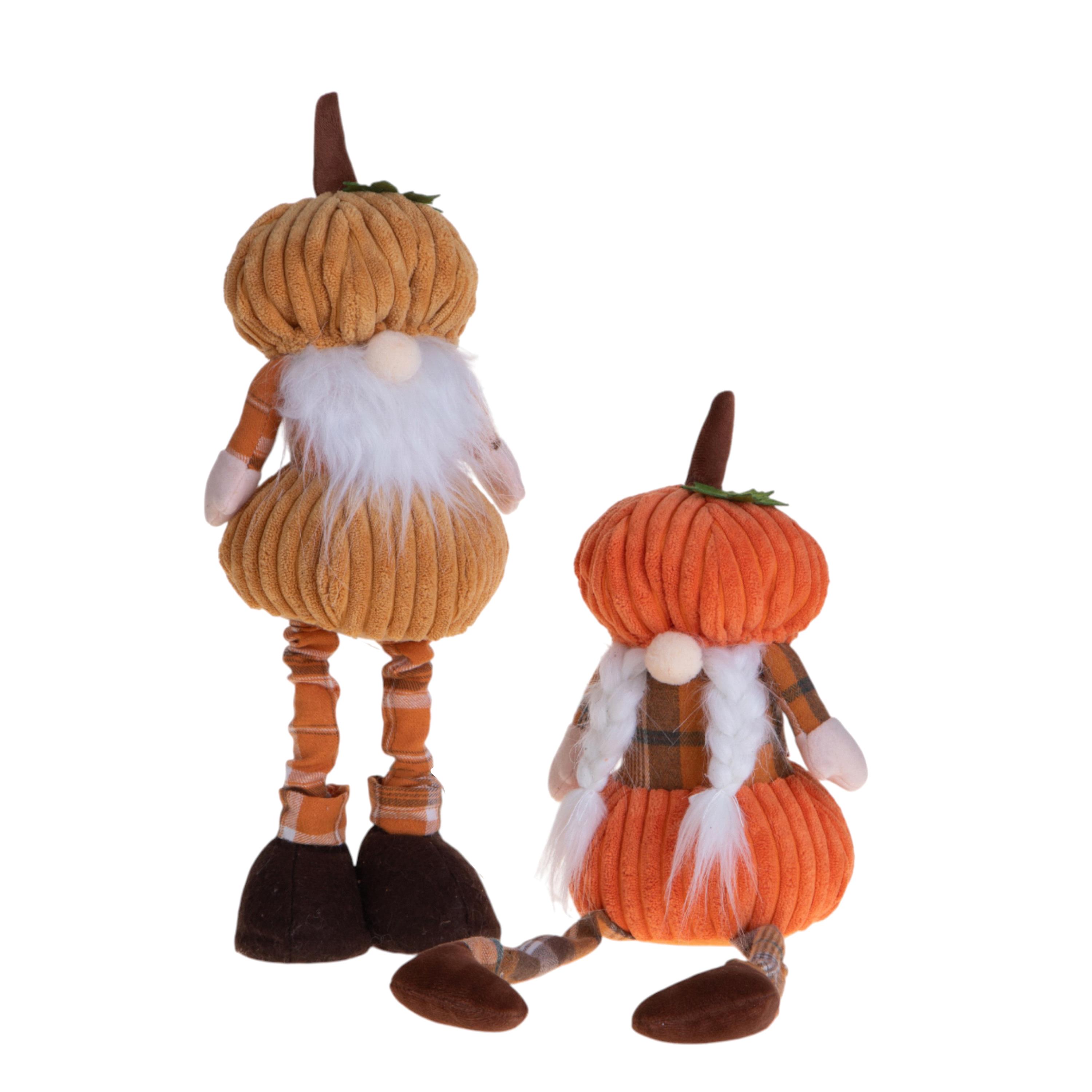 SET/2 ELFI 45 CM C/CAPPELLO ZUCCA