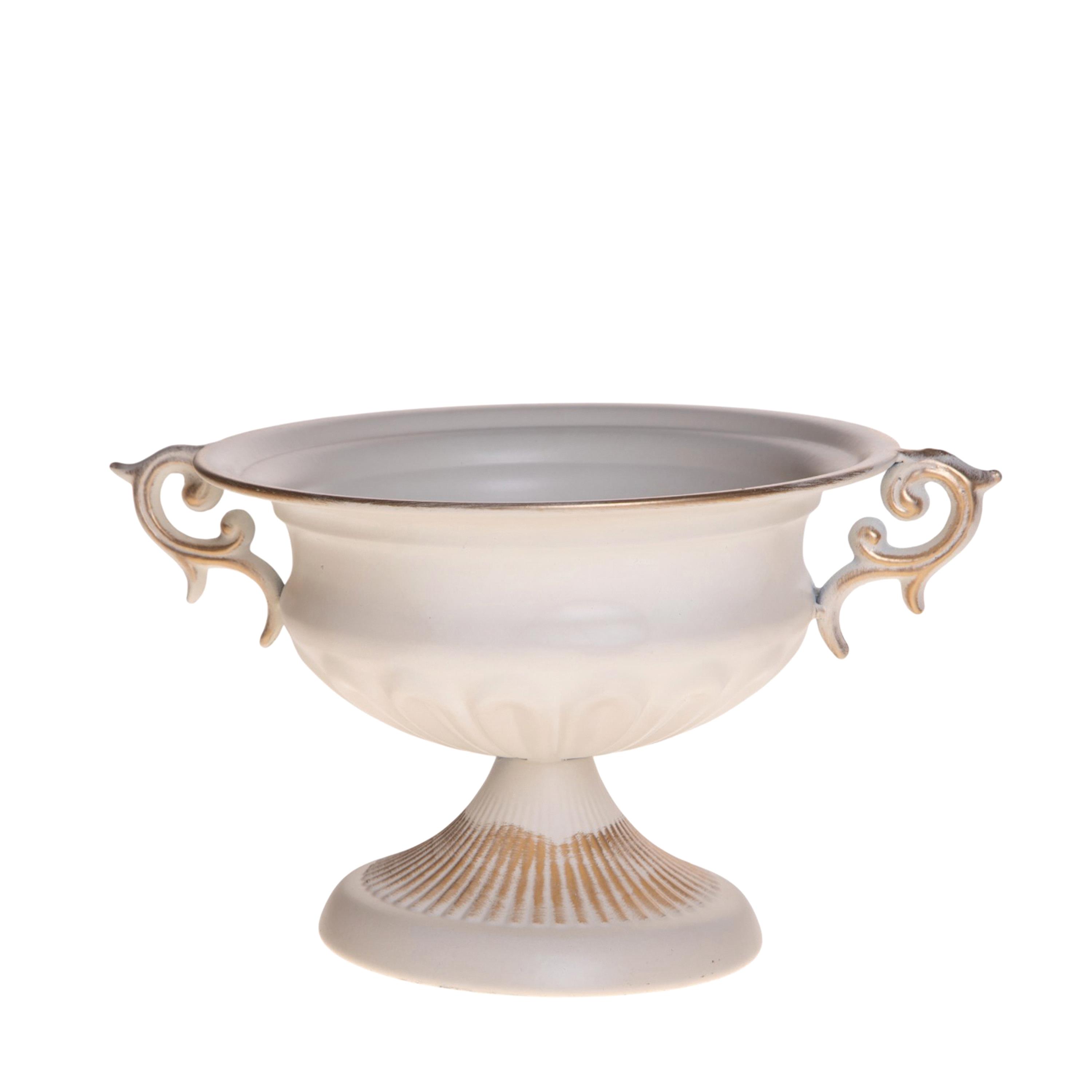 COPPA D26 CM METALLO C/MANICI