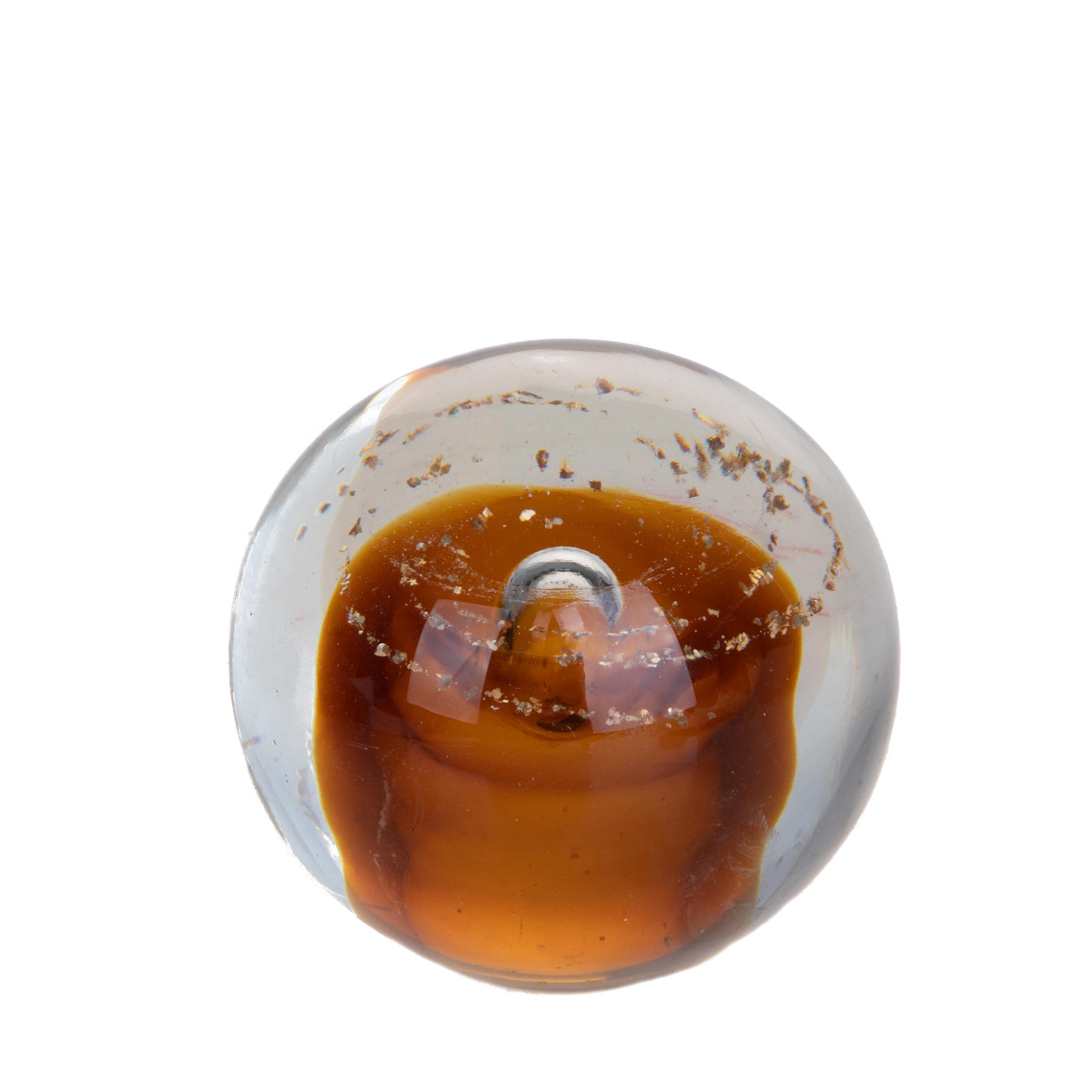 Decori casa e Complementi, VASI E CONT. VETRO, ALZATE, SFERA 10 CM DECORATA VETRO SOFFIATO