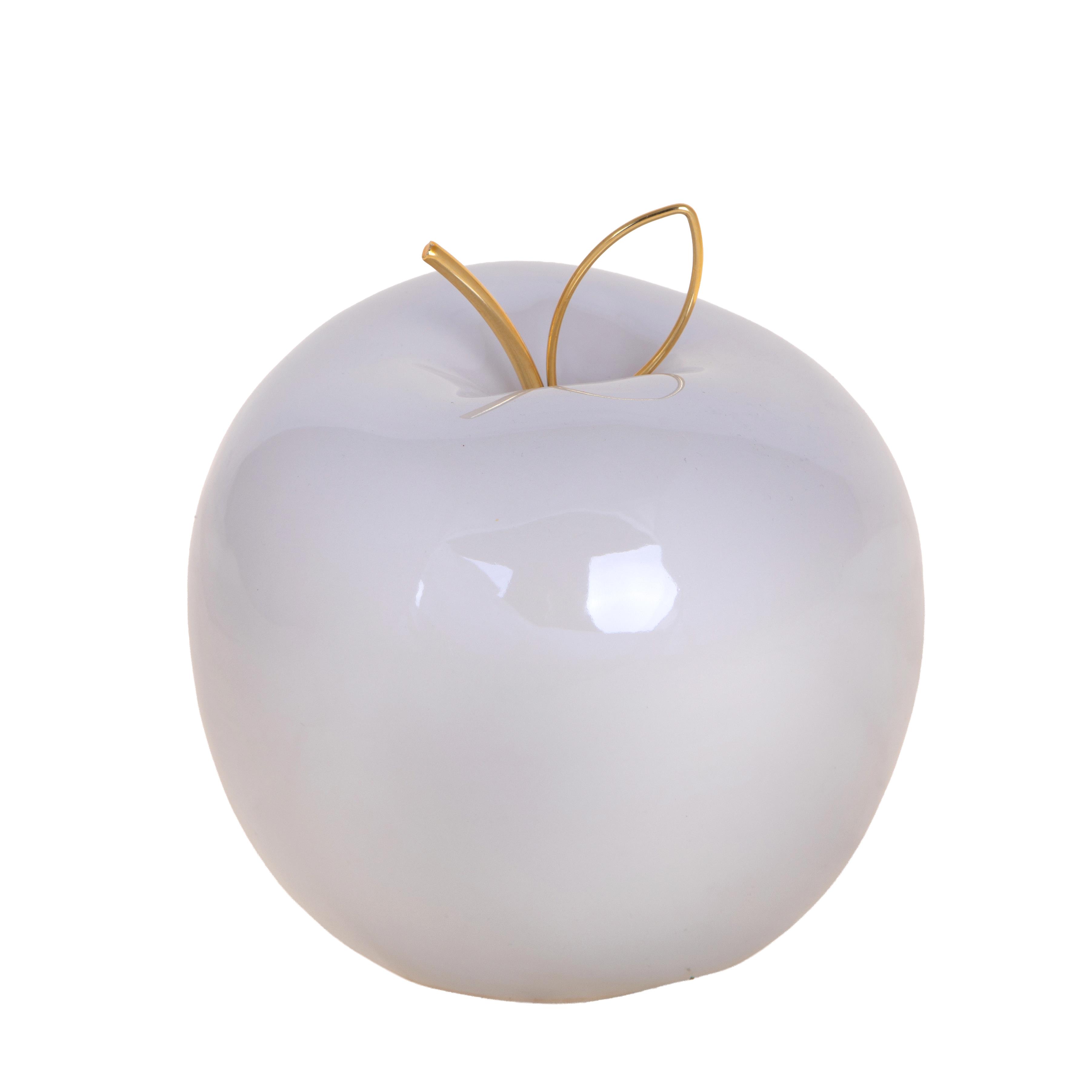 MELA D.14 CM C/FOGLIA ORO